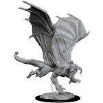 Wizkids Dungeons & Dragons: Nolzur's Marvelous Unpainted Miniatures - W08 Young Black Dragon