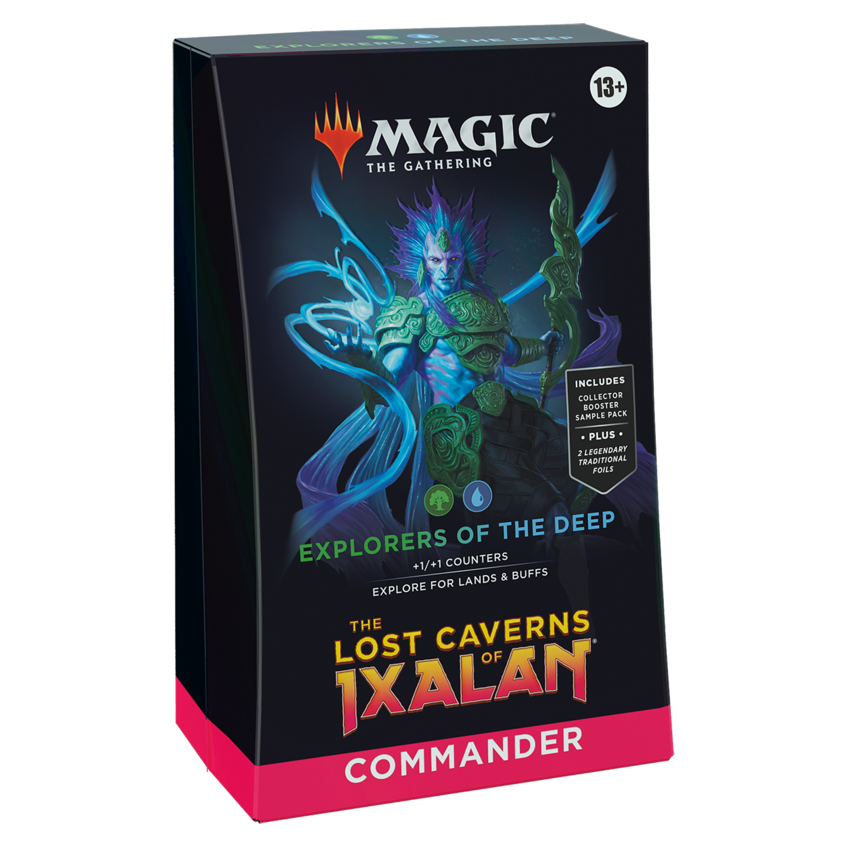 Wizards of the Coast MTG The Lost Caverns of Ixalan: Explorers of the Deep Commander Deck
