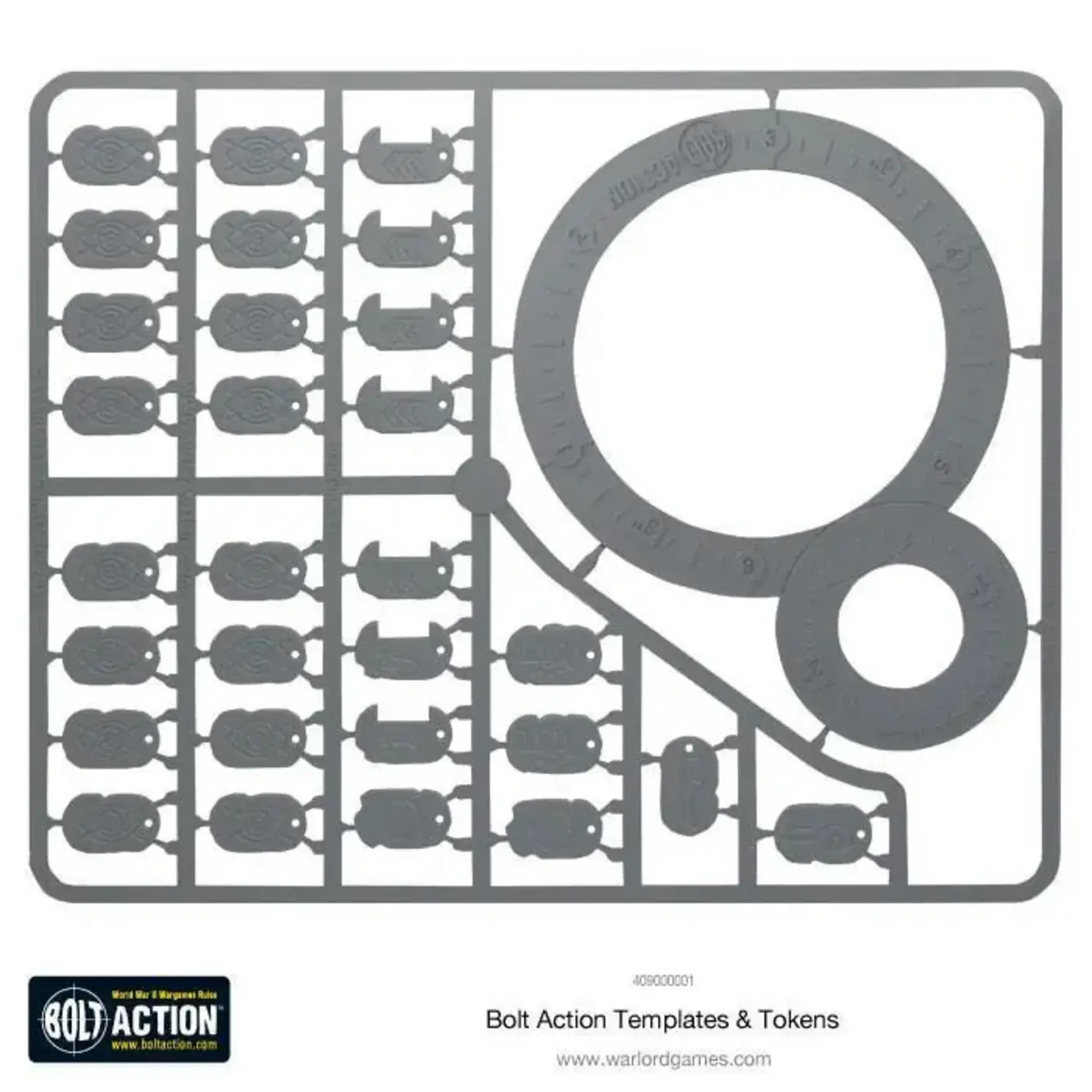 Warlord Bolt Action Templates