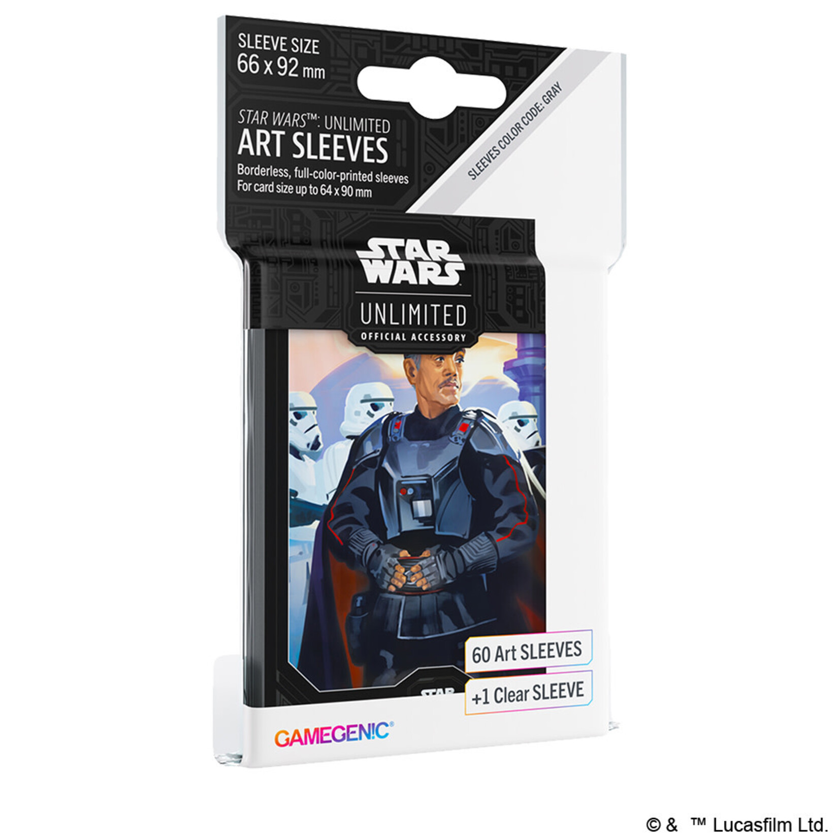 Fantasy Flight Games Star Wars Unlimited Art Sleeves: Moff Gideon