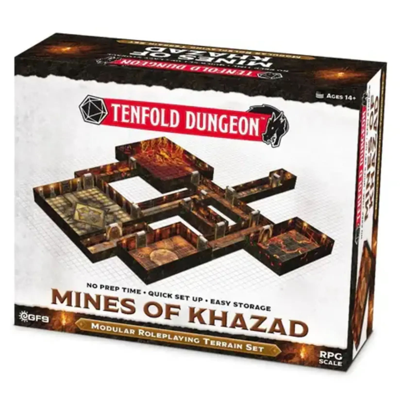 Gale Force Nine Tenfold Dungeon: Mines of Khazad