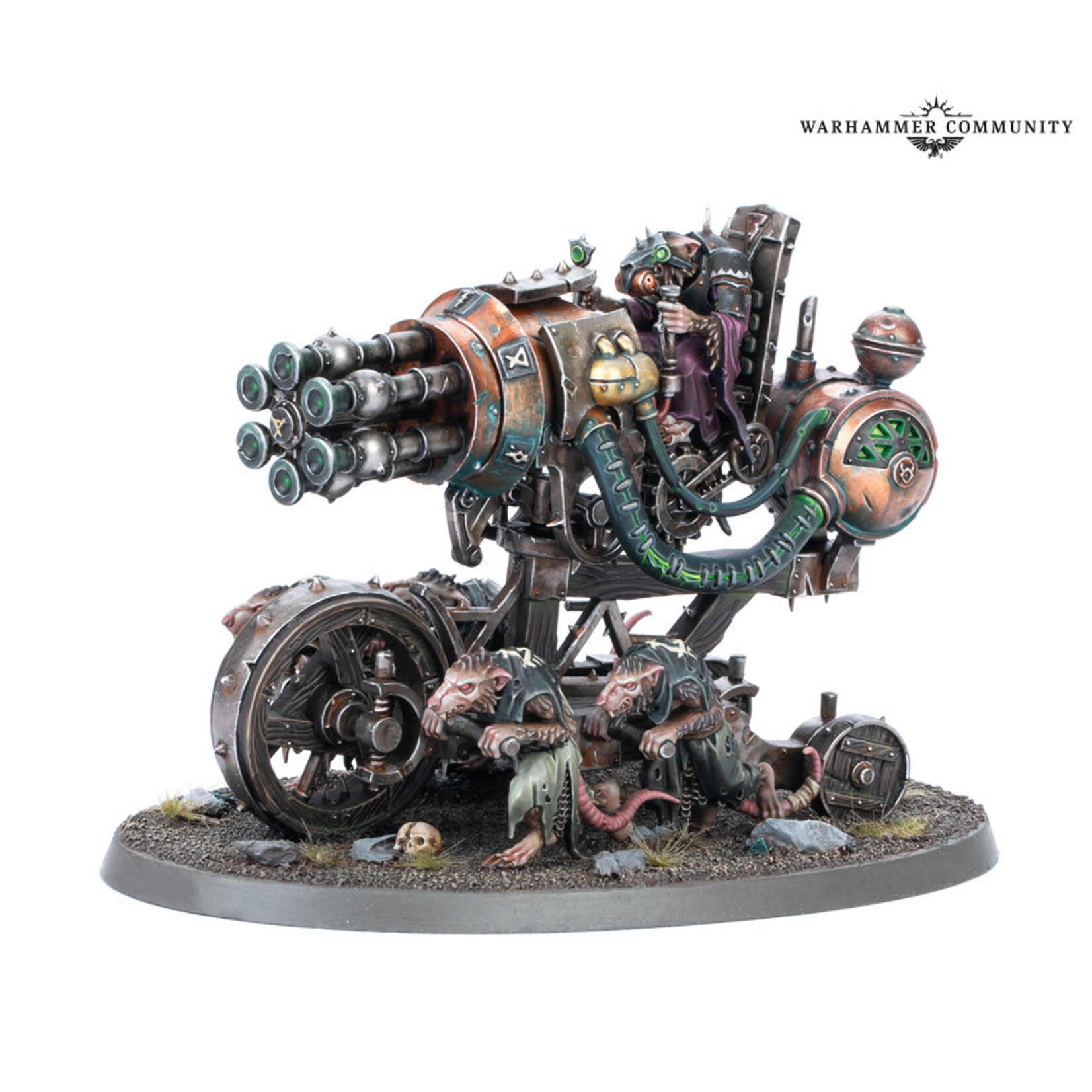 Games Workshop Age of Sigmar: Skaven: Ratling Warpblaster