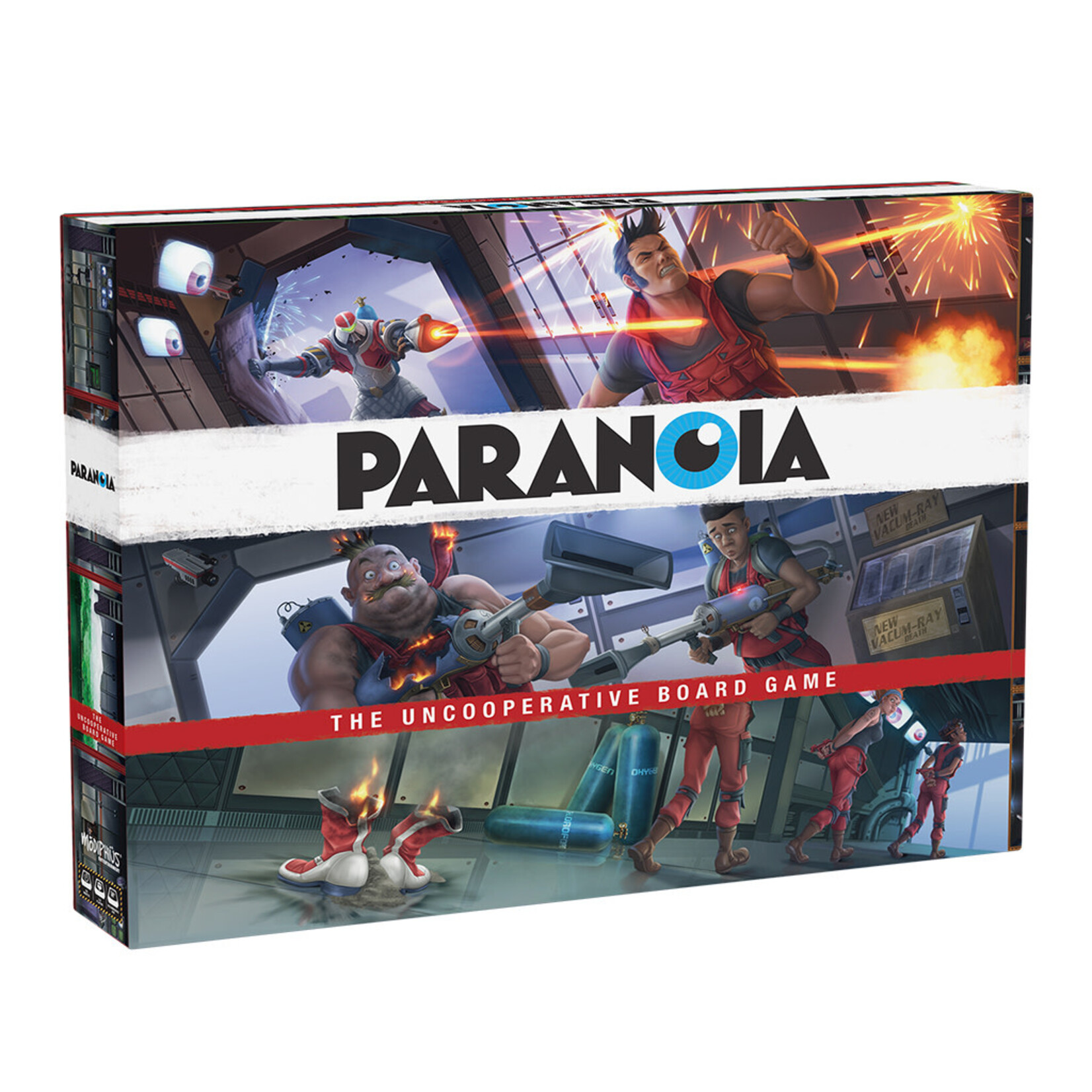 Modiphius Paranoia The Uncooperative Board Game