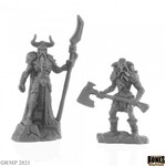 Reaper Miniatures Rune Wight Thane and Jarl (2)