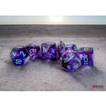 Chessex Nebula Mega-hedral Nocturnal/blue Luminary 7-Die Set