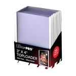 ULTRA PRO INTERNATIONAL, LLC Toploader: 3in x 4in White (25)