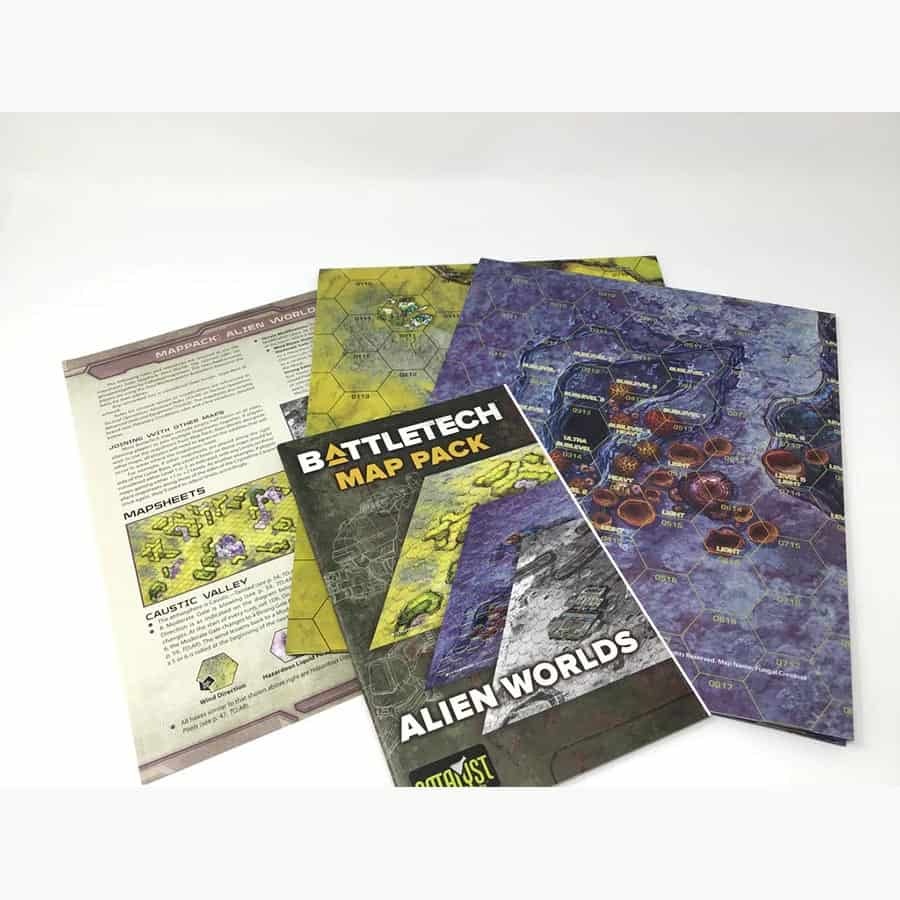 CATALYST GAME LABS BattleTech Map Pack: Alien Worlds - The Guild House