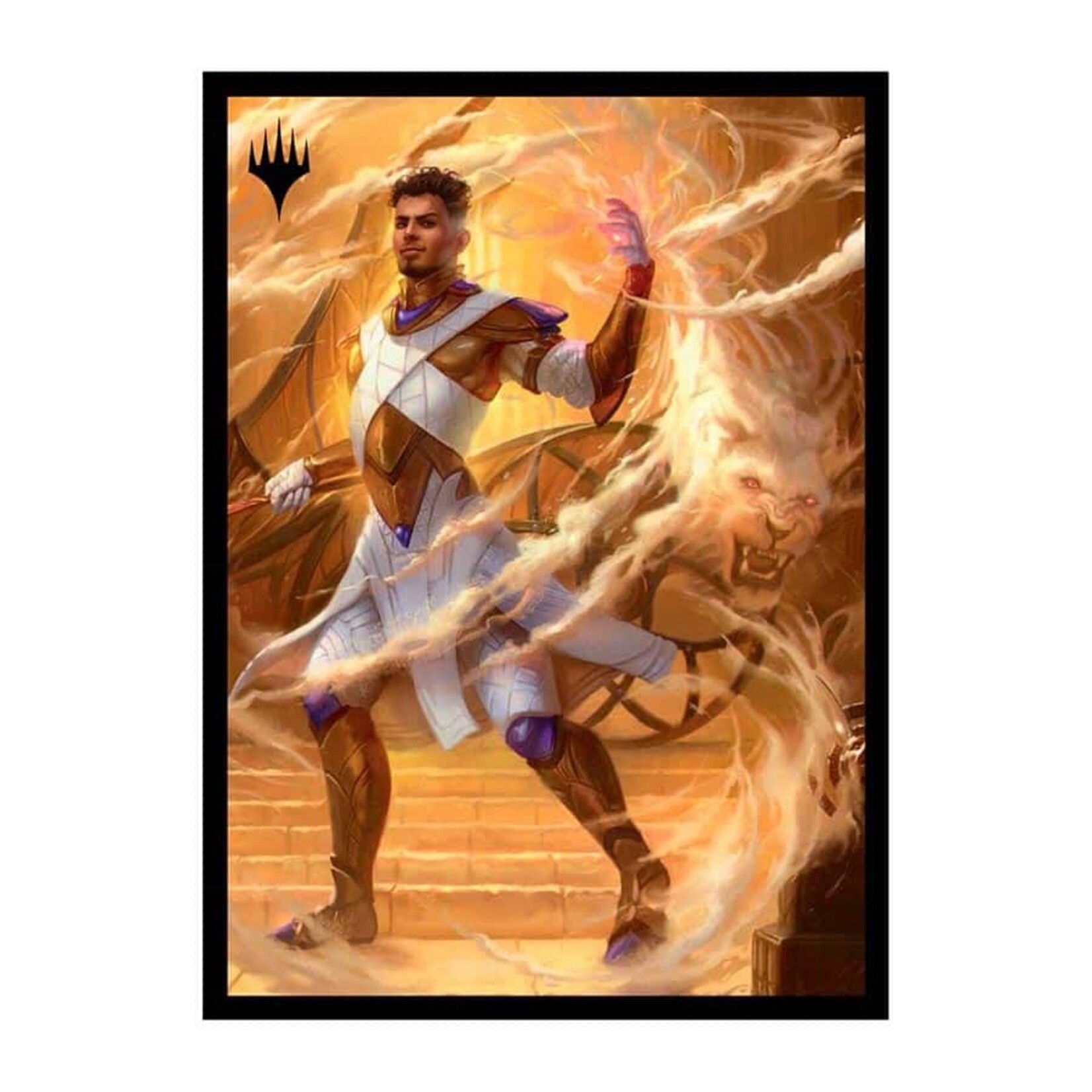 ULTRA PRO INTERNATIONAL, LLC Magic the Gathering CCG: Multiplanar Race Set 100ct Deck Protector Sleeves Borderless Racer 3 (BASRI TOMORROW'S CHAMPION)