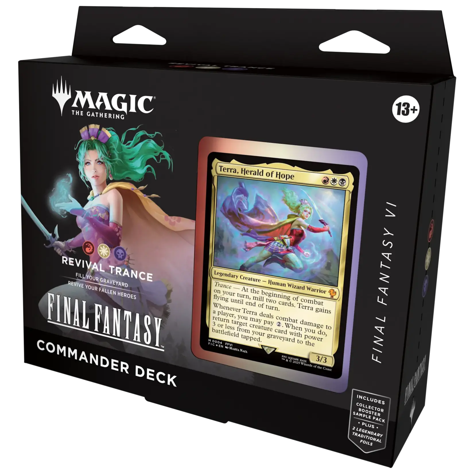 Wizards of the Coast Magic: The Gathering—FINAL FANTASY Commander Deck Revival Trance (Red-White-Black)