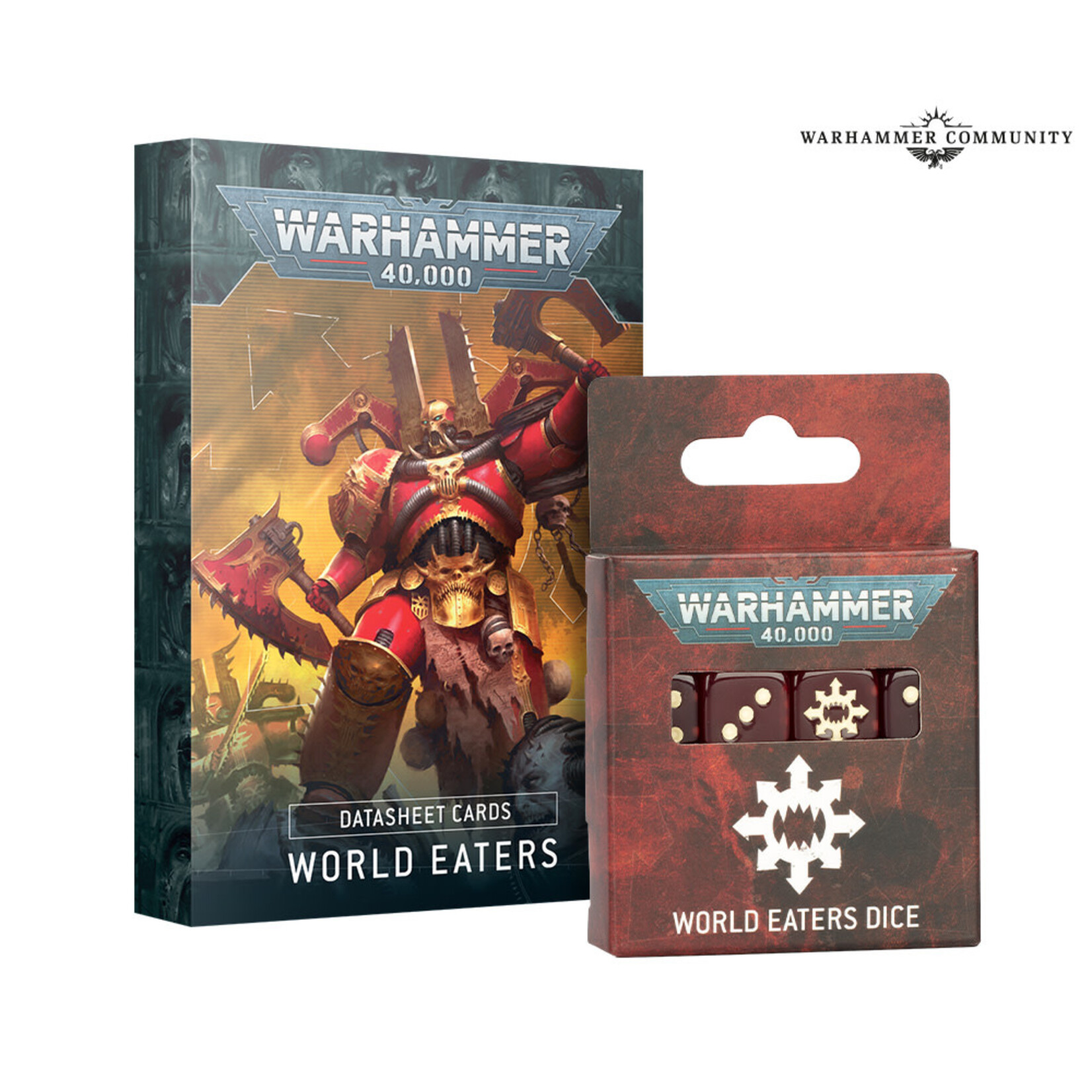 Warhammer 40000: World Eaters Dice