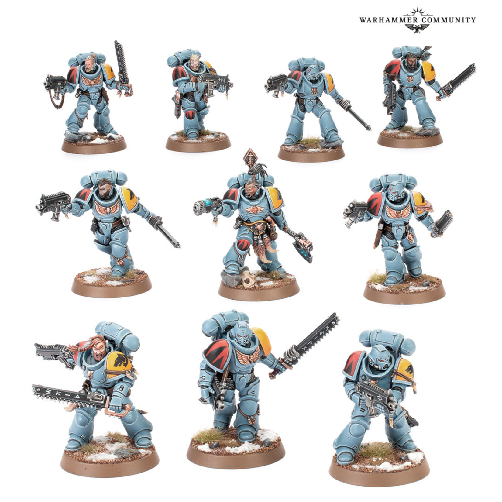Games Workshop Space Wolves: Grey Hunters