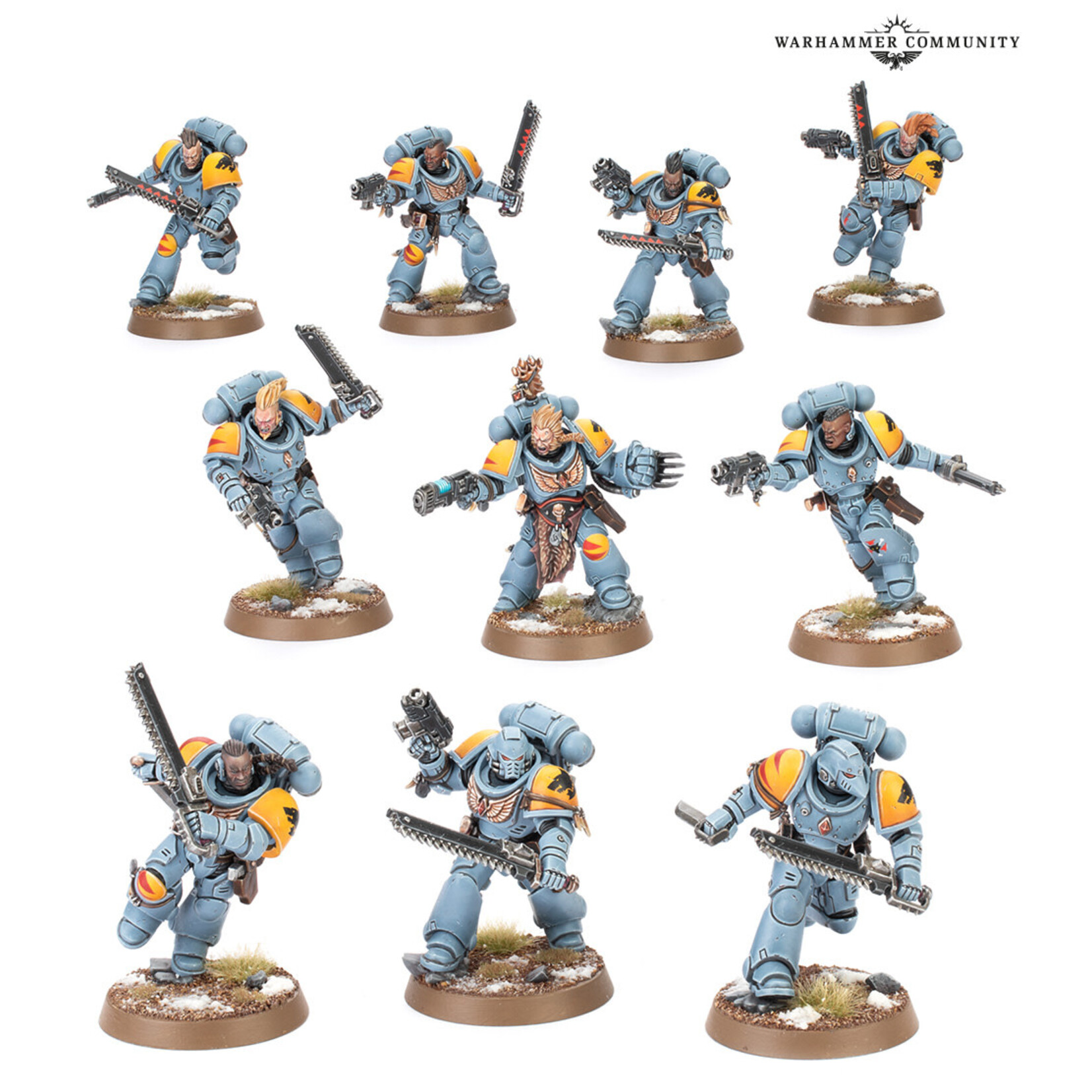 Games Workshop Space Wolves: Blood Claws