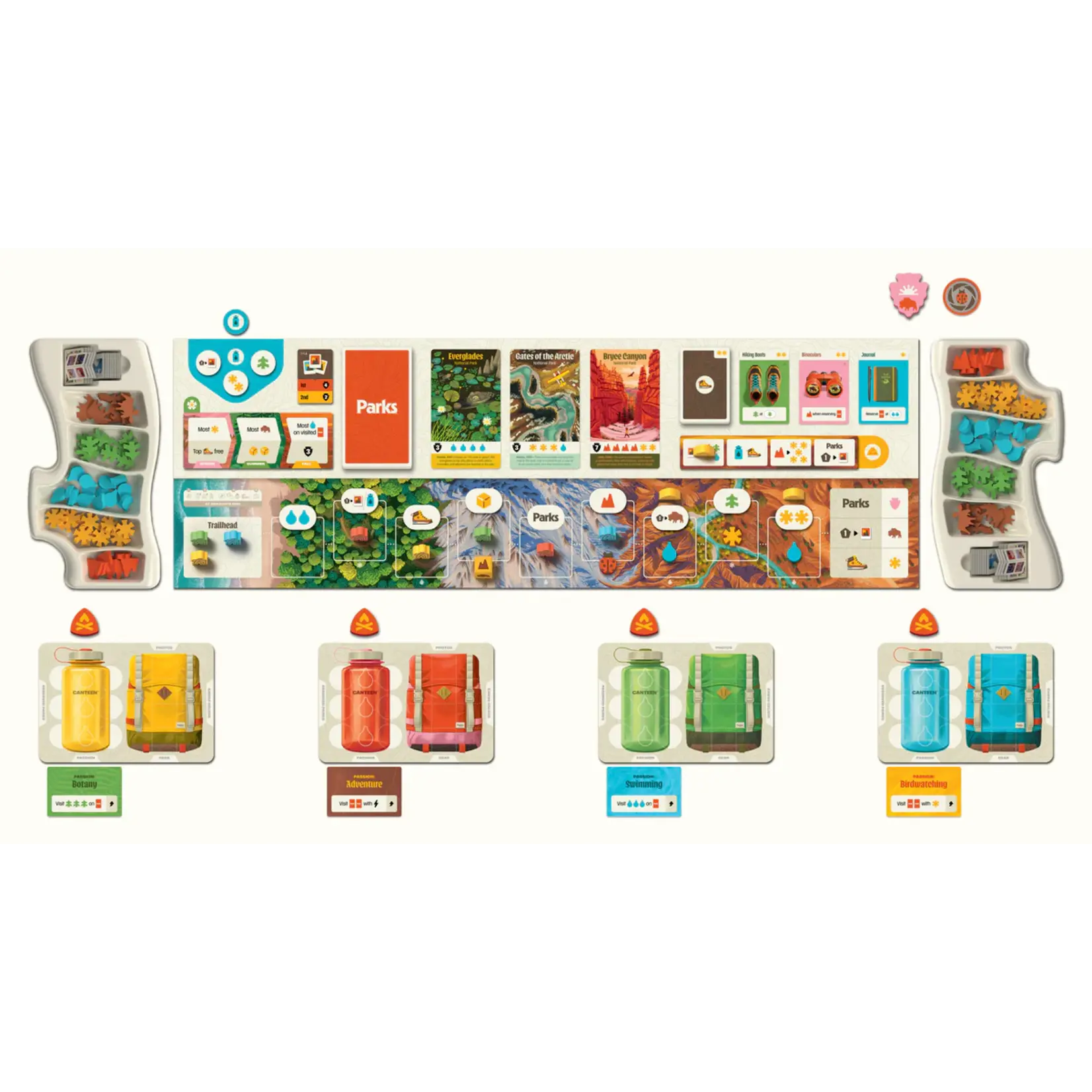 Keymaster Games PARKS: 2nd Edition