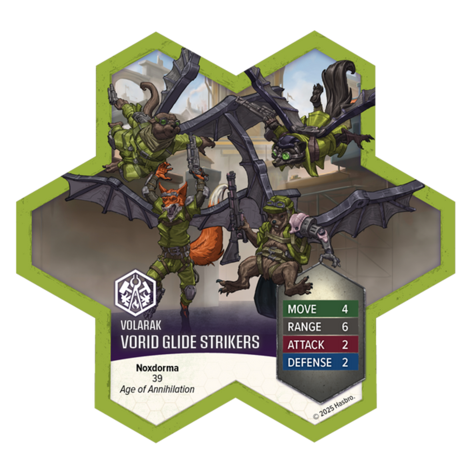 Heroscape: Rising Tide - Wing Commander Tuck Harrigan and Vorid Glidestriker Army Expansion