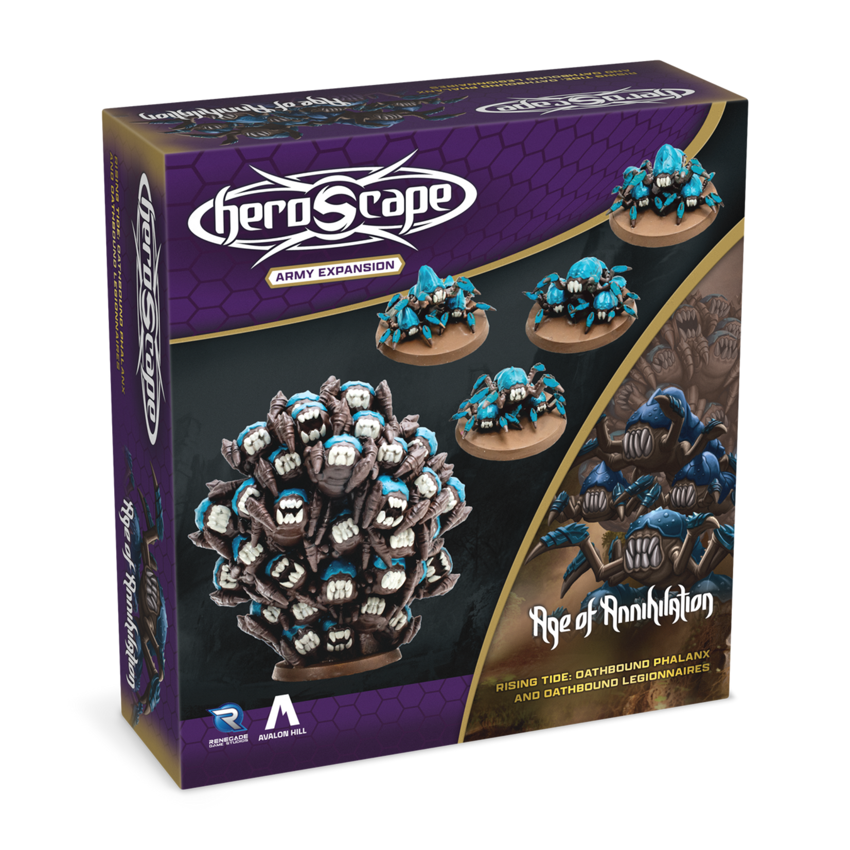 Heroscape: Rising Tide - Oathbound Phalanx and Oathbound Legionnaires Army Expansion