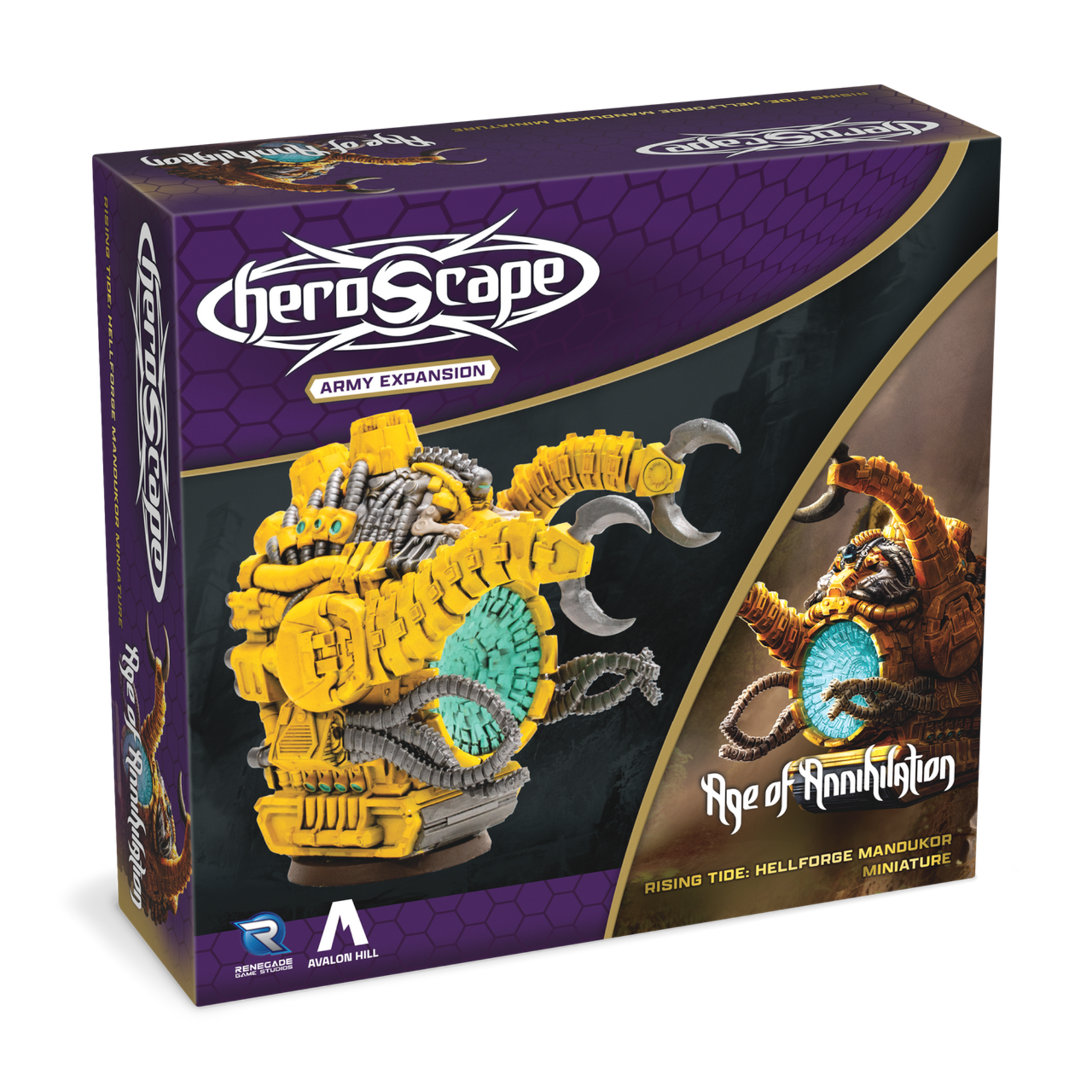 Heroscape: Rising Tide - Hellforge Mandukor Army Expansion