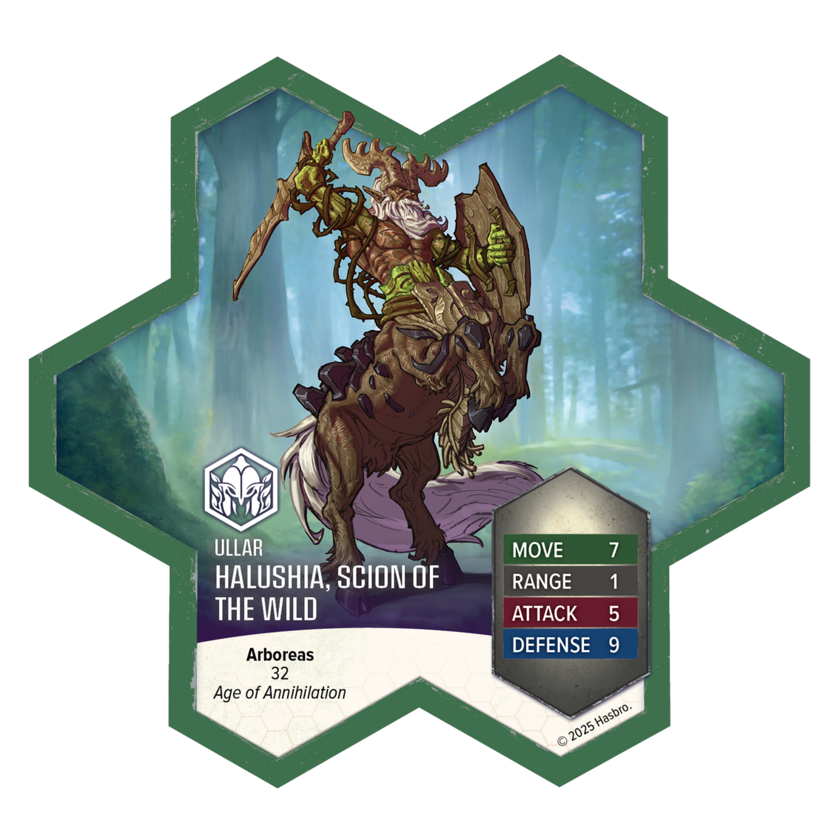 Heroscape: Rising Tide - Sonlen and Halushia, Scion of the Wild Army Expansion