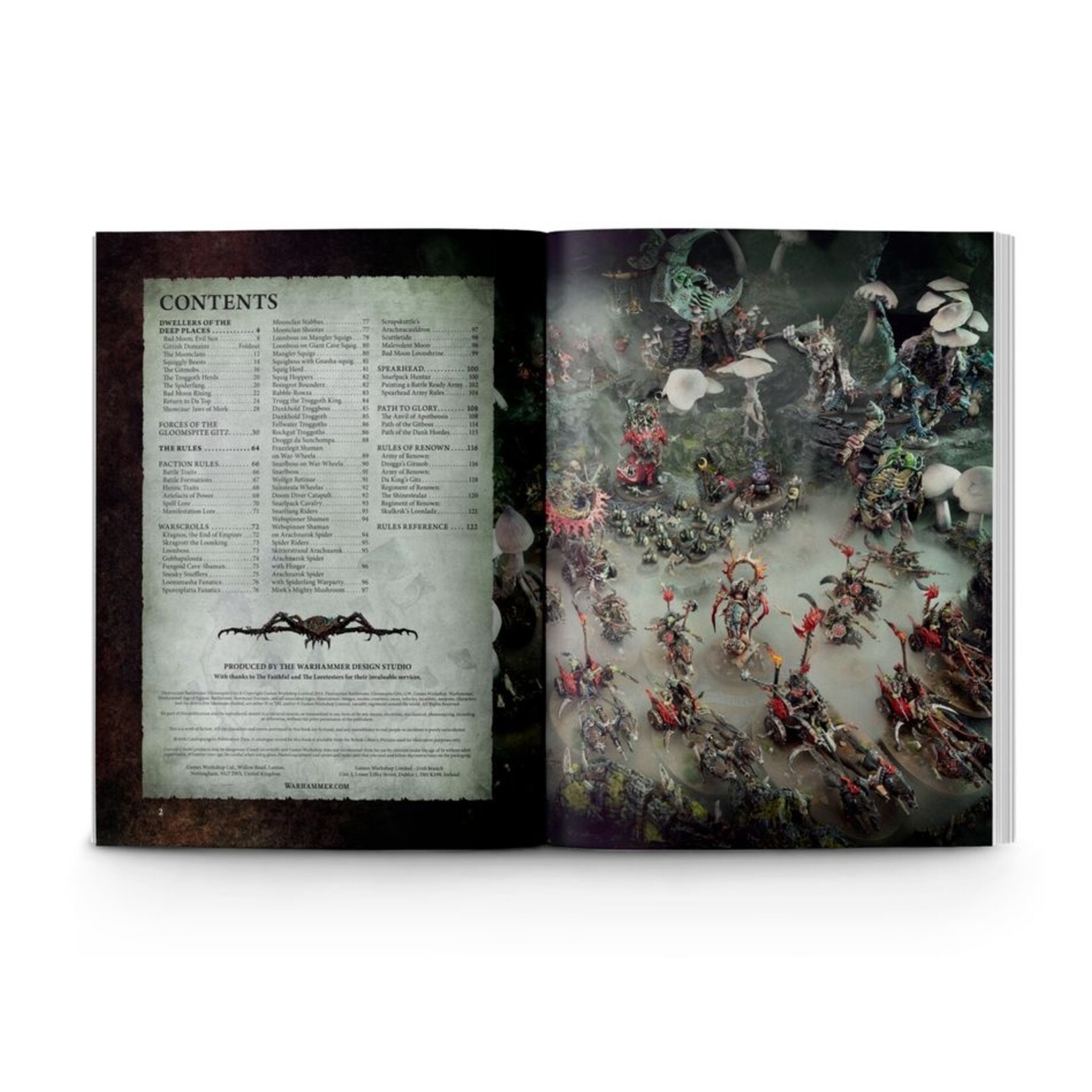 Games Workshop Destruction Battletome: Gloomspite Gitz (4th ed)