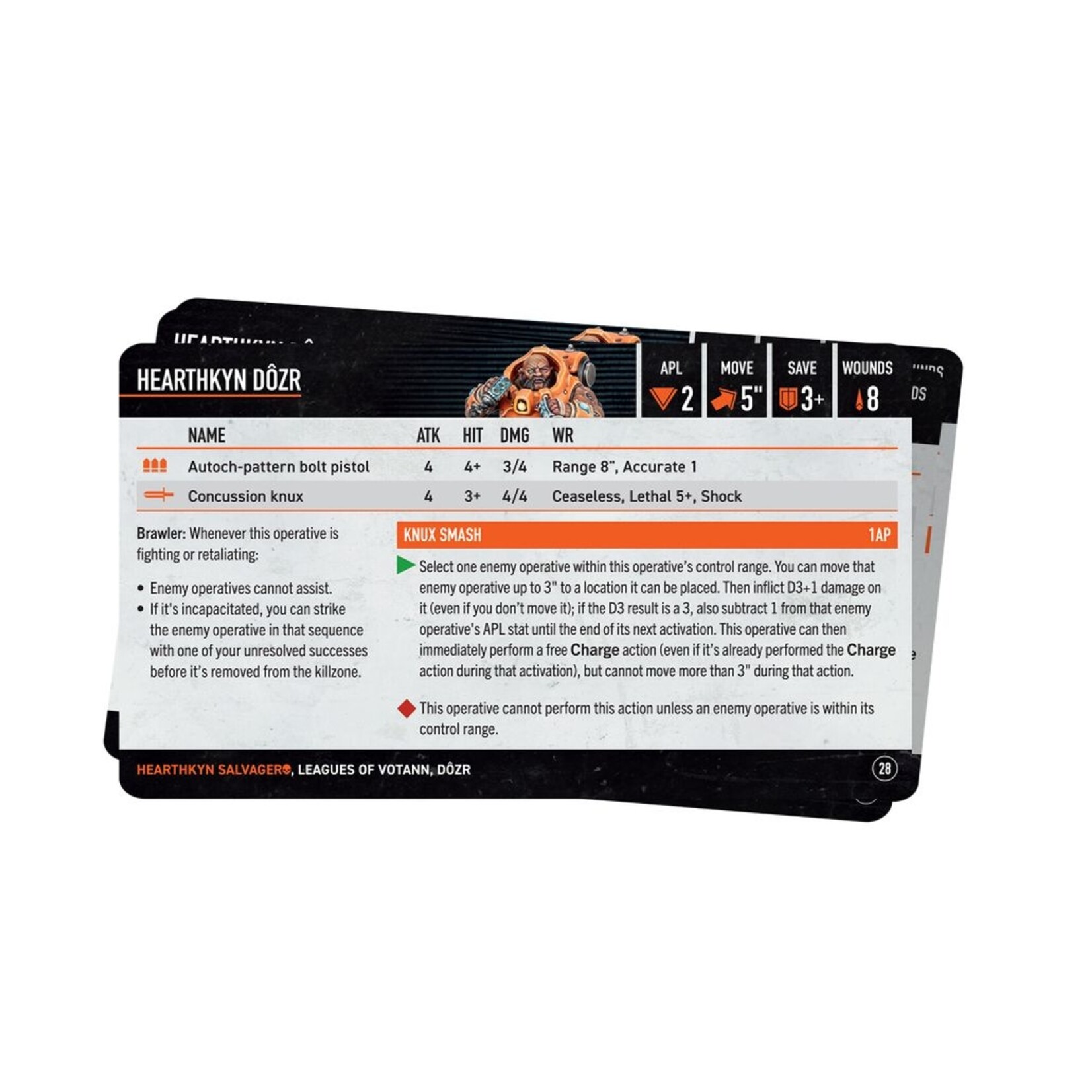 Kill Team Datacards: Hearthkyn Salvagers