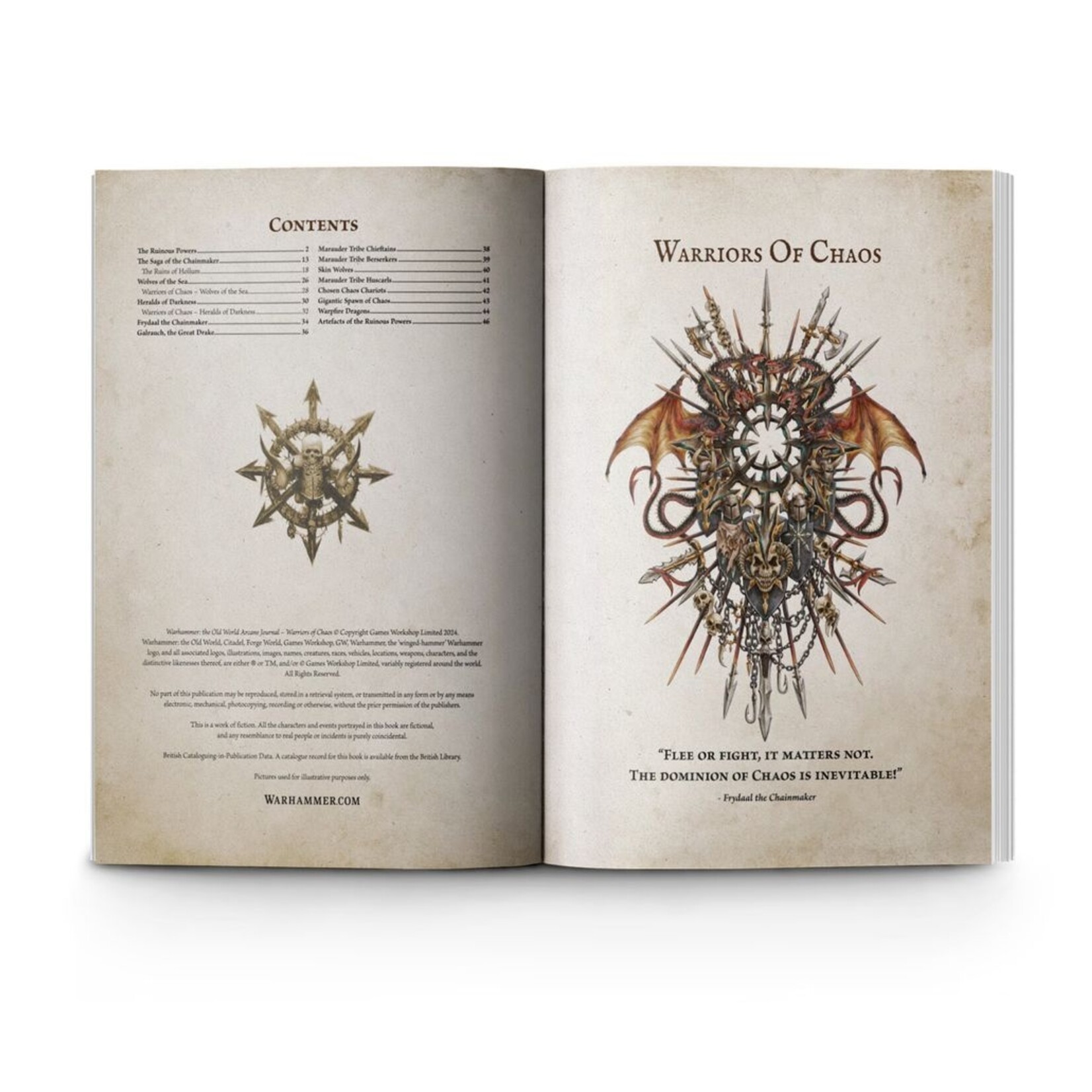 Games Workshop Arcane Journal: Warriors Of Chaos