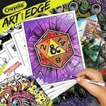 D&D Art with Edge Coloring Book