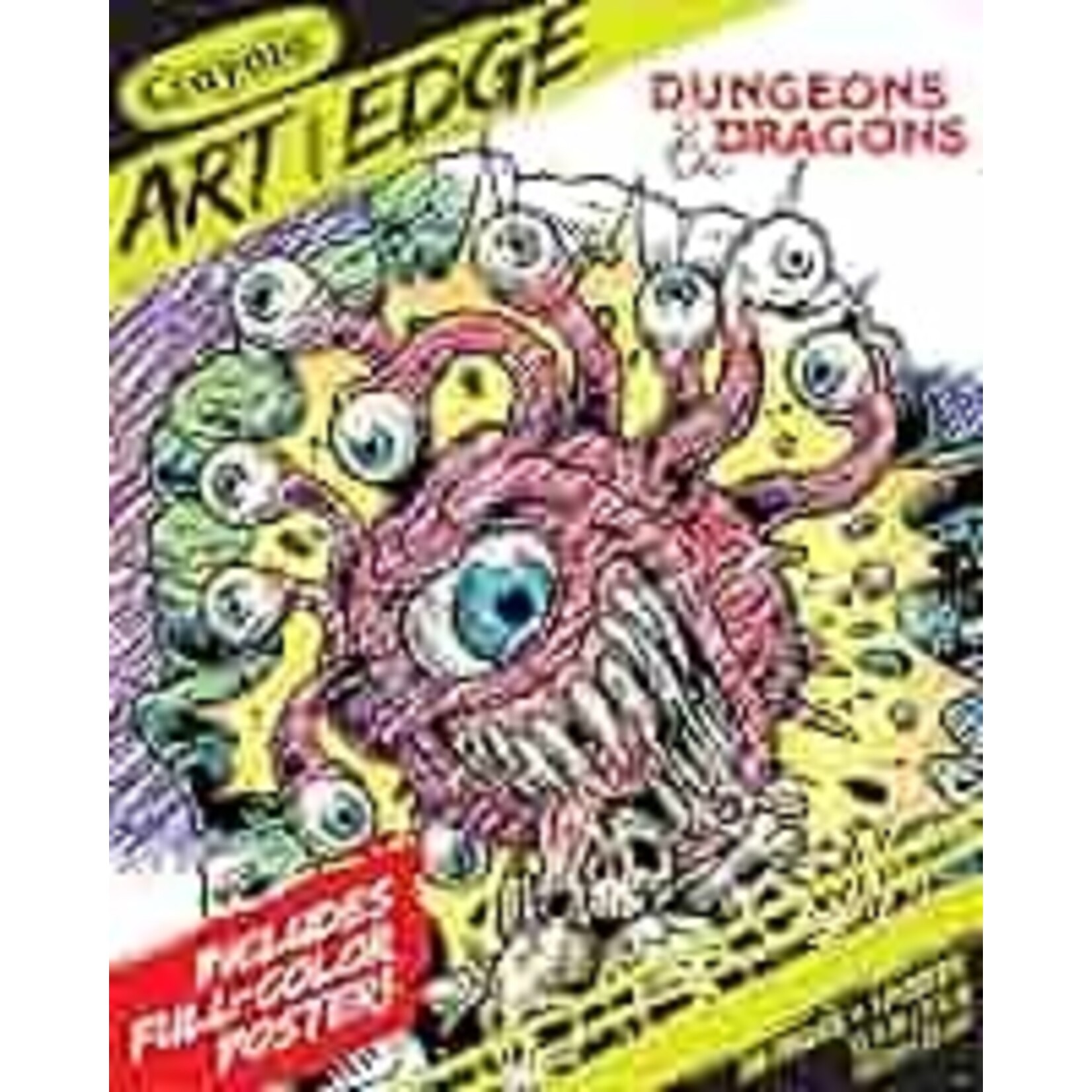 D&D Art with Edge Coloring Book