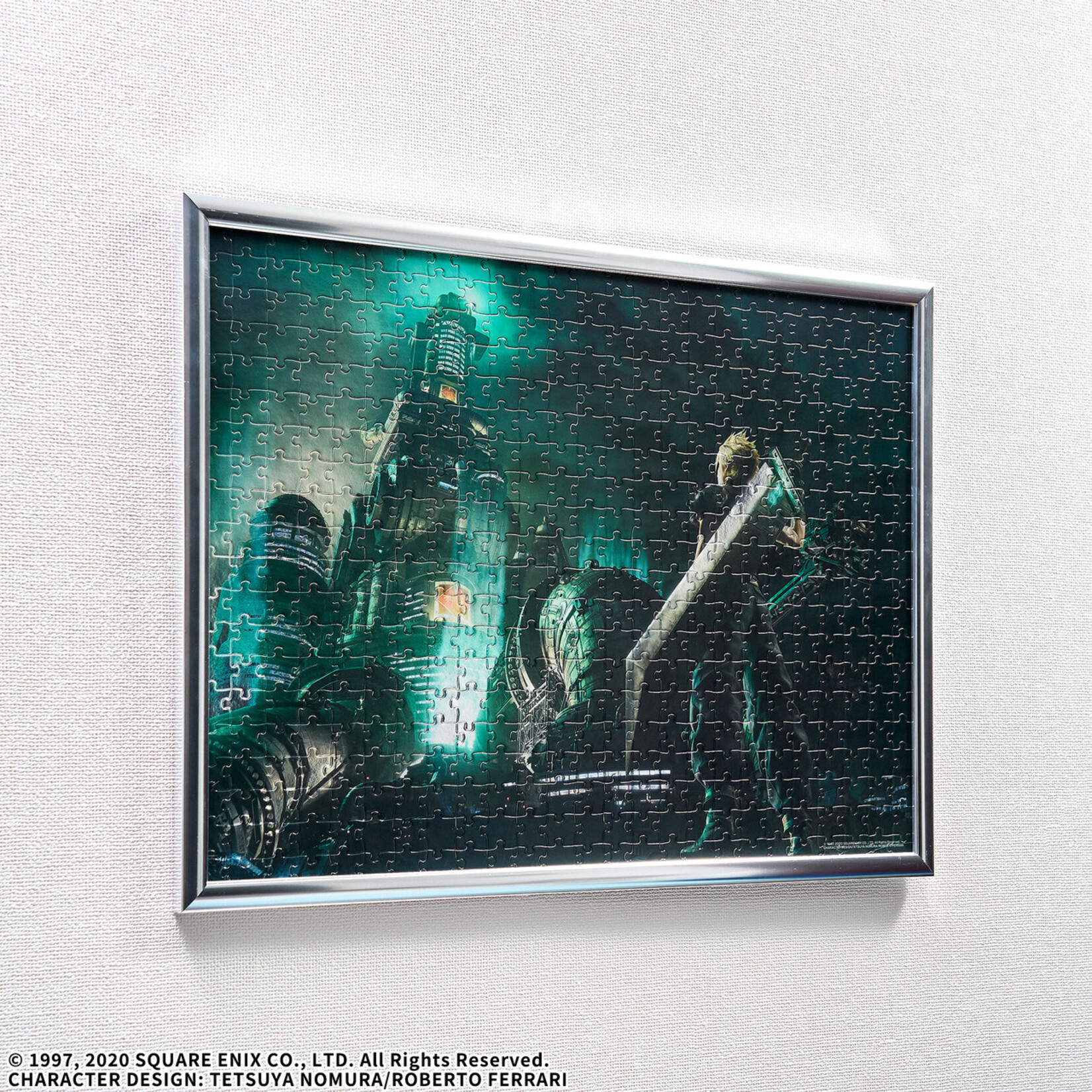 Final Fantasy Jigsaw Puzzle: FF7 Cloud Art