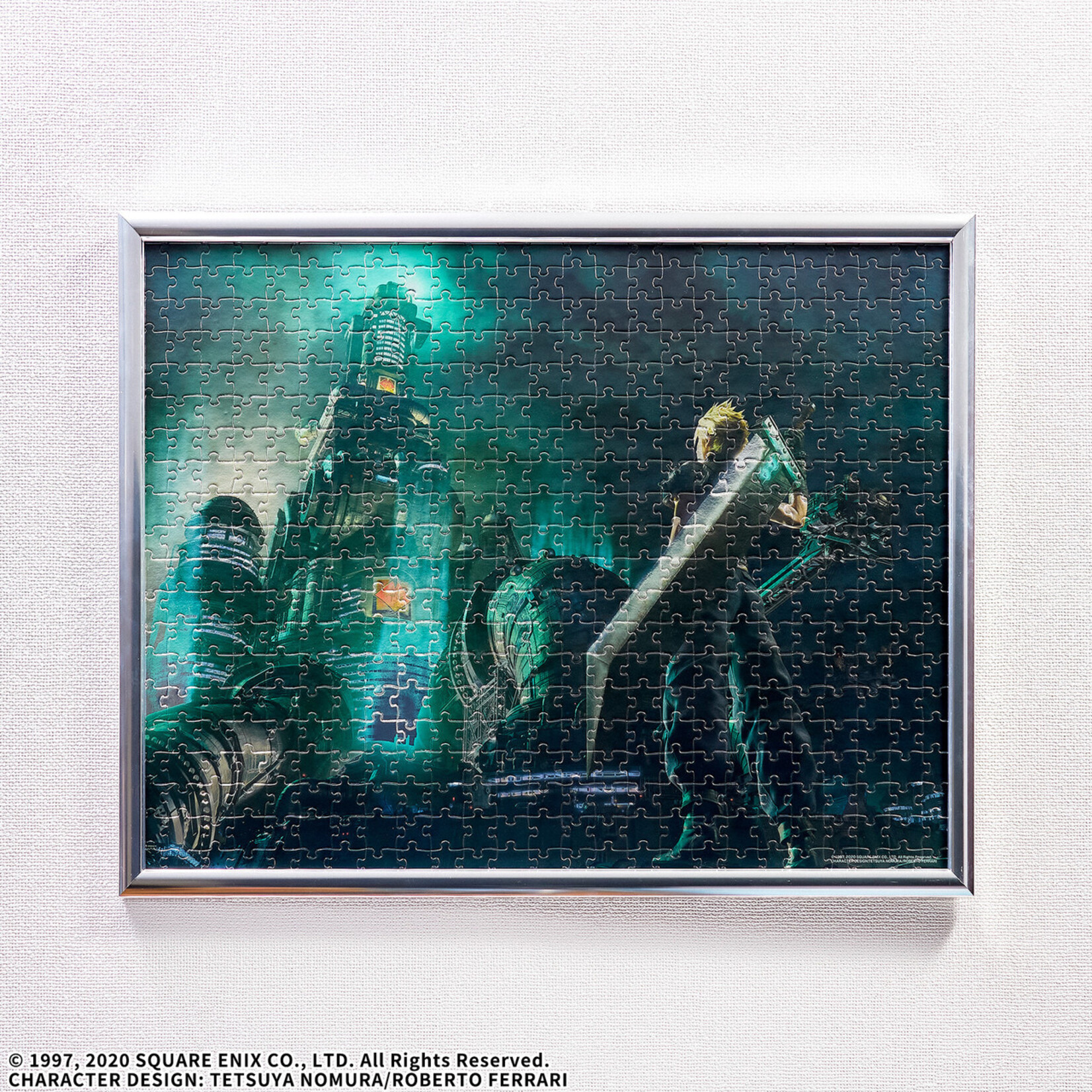 Final Fantasy Jigsaw Puzzle: FF7 Cloud Art