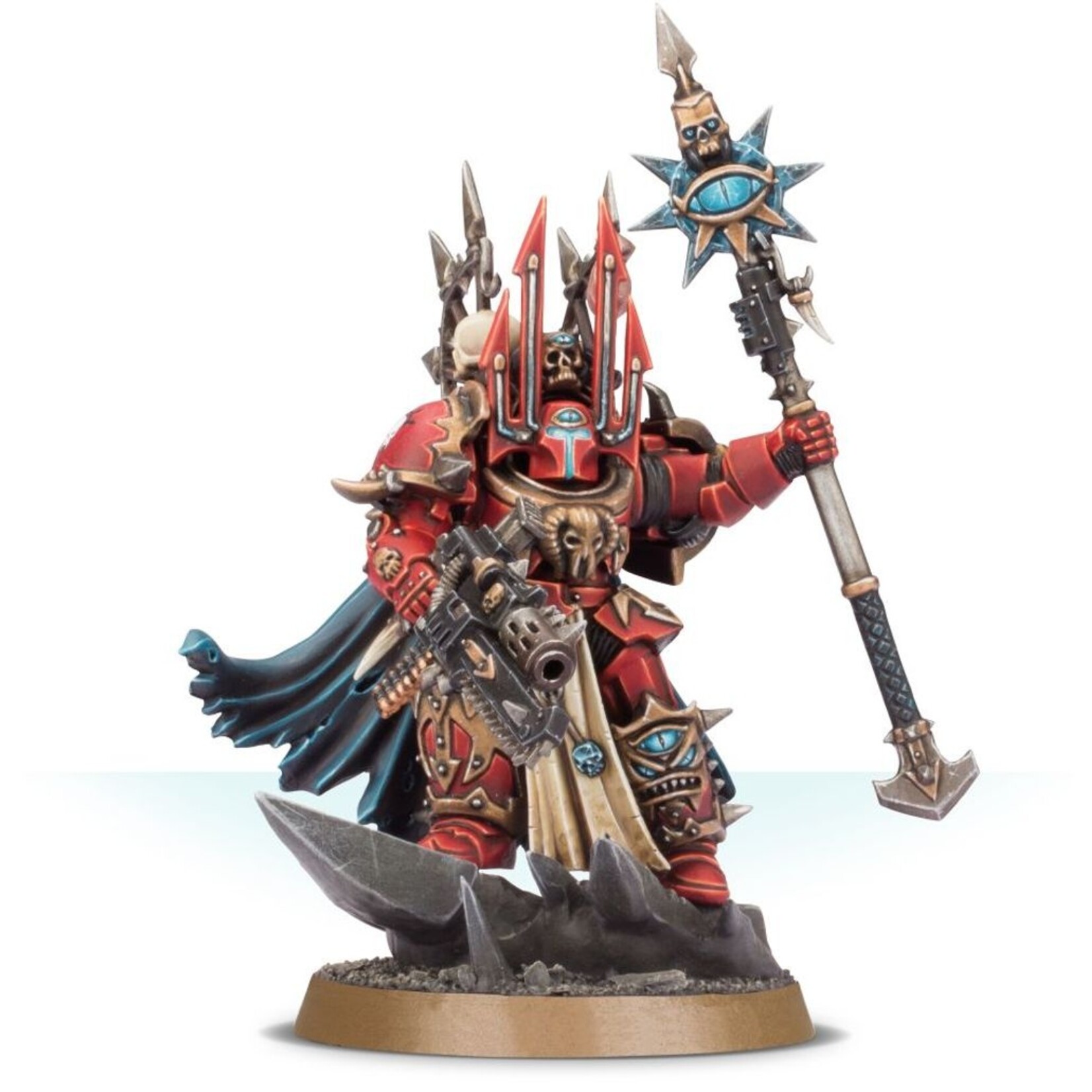 Games Workshop Chaos Space Marines: Chaos Lord In Terminator Armour