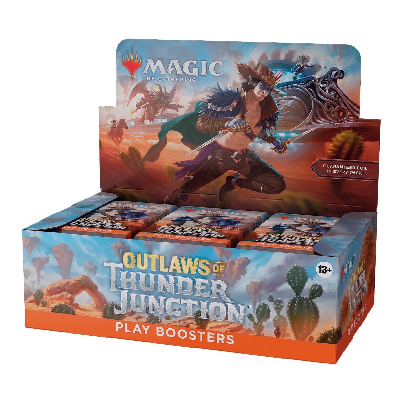 Wizards of the Coast Magic the Gathering CCG: Outlaws of Thunder Junction Play Booster Display (36)