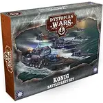 Warcradle Studios Dystopian Wars: Konig Battlefleet Set