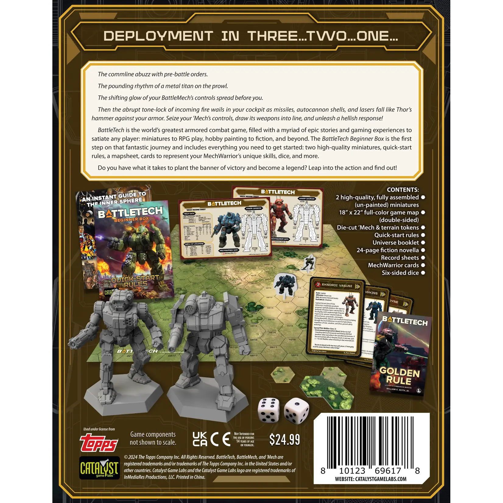 CATALYST GAME LABS BattleTech: Beginner Box (2022)