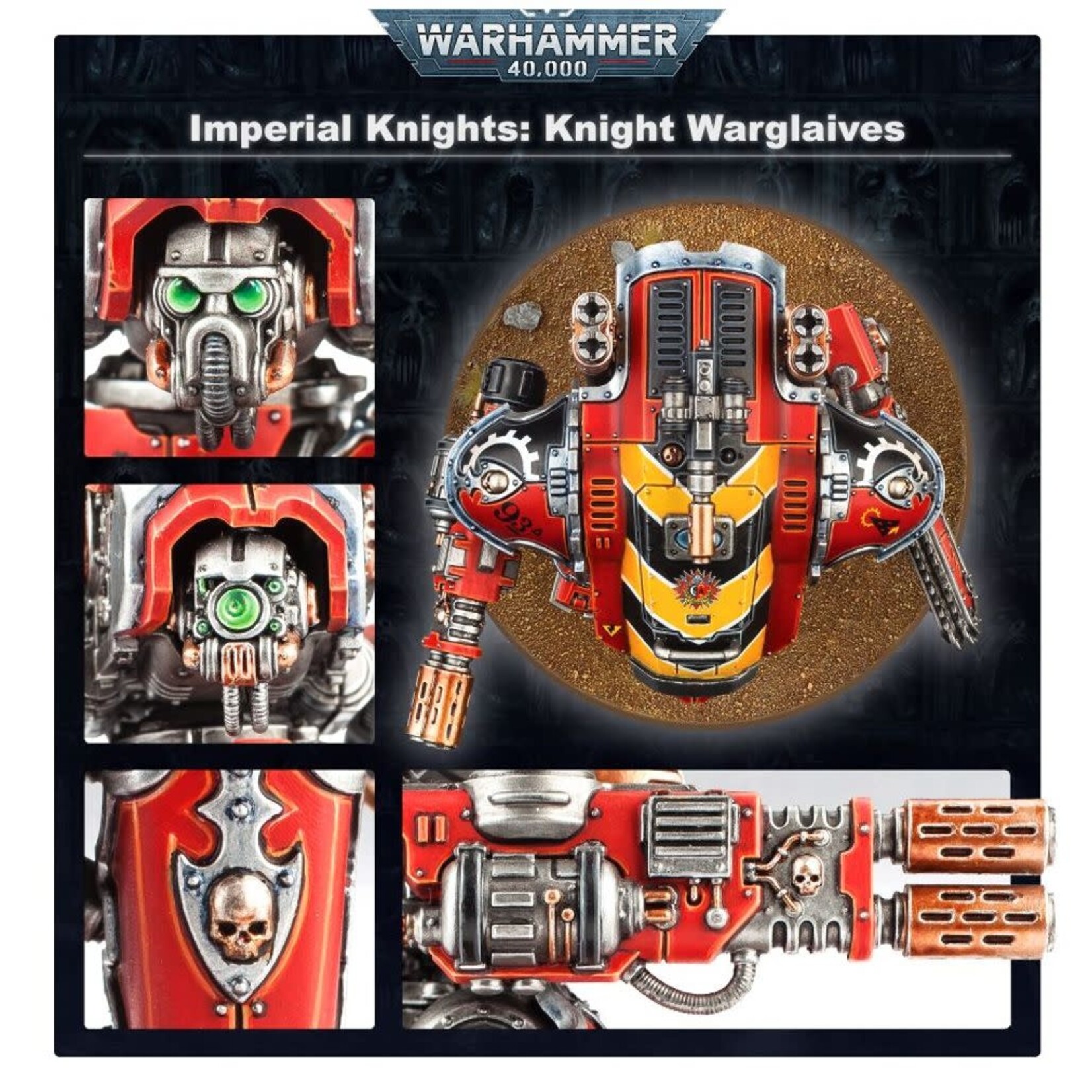 Games Workshop Imperial Knights: Knight Armigers /  Helverin