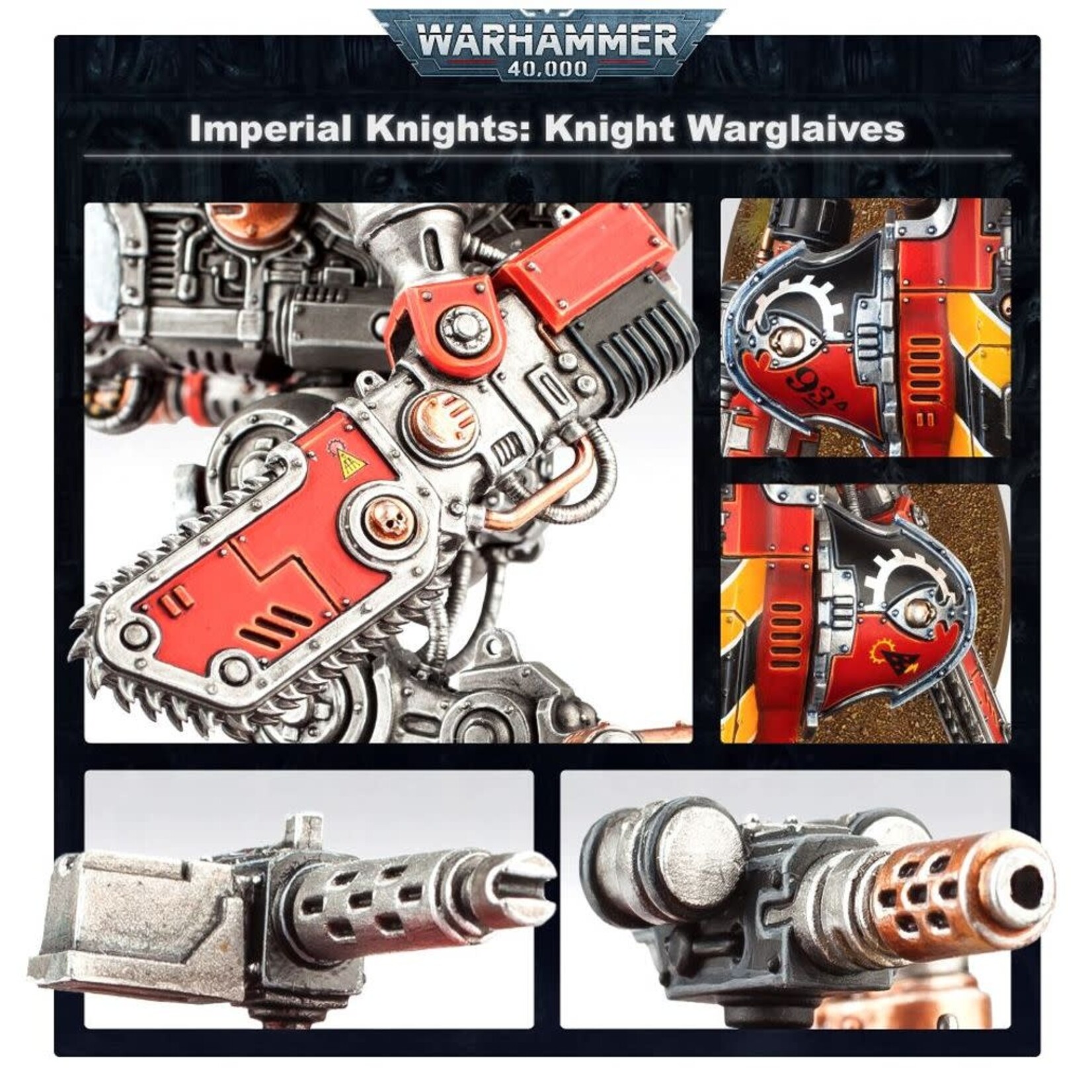 Games Workshop Imperial Knights: Knight Armigers /  Helverin