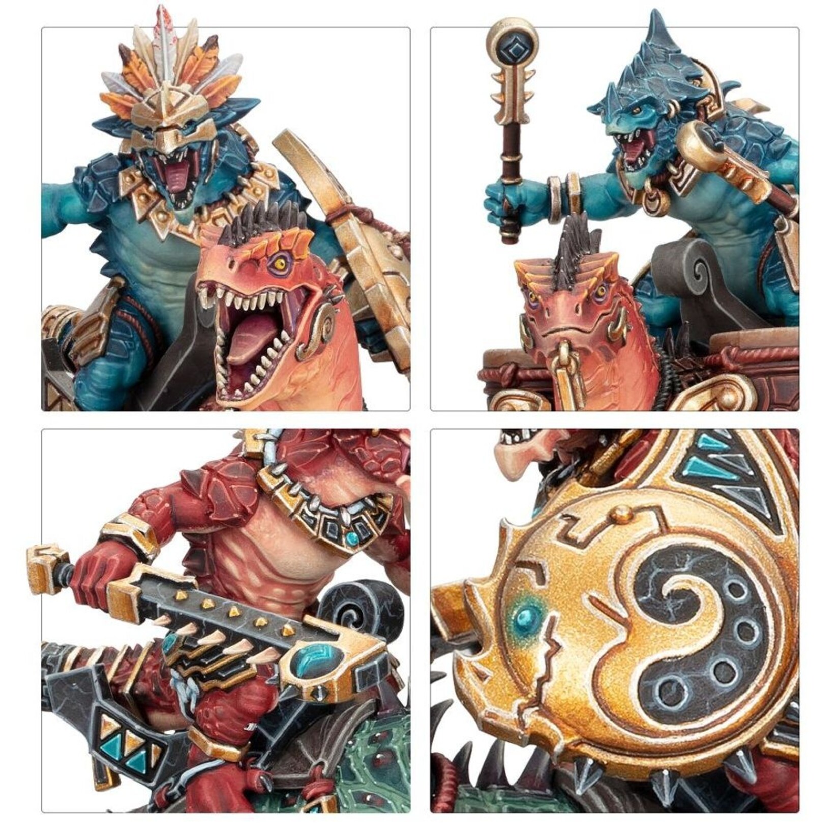 Games Workshop Age of Sigmar: Seraphon: Aggradon Lancers
