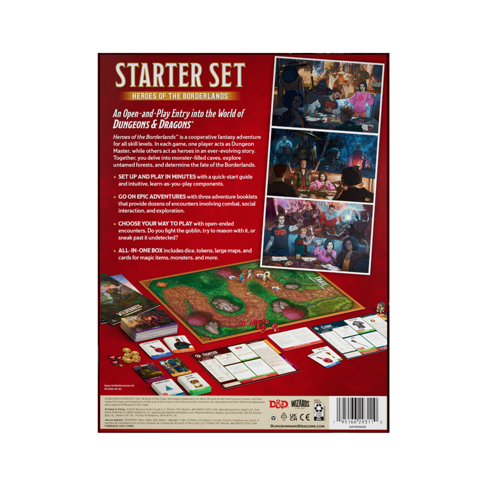 Wizards of the Coast Dungeons & Dragons RPG: Starter Set - Heroes of the Borderlands