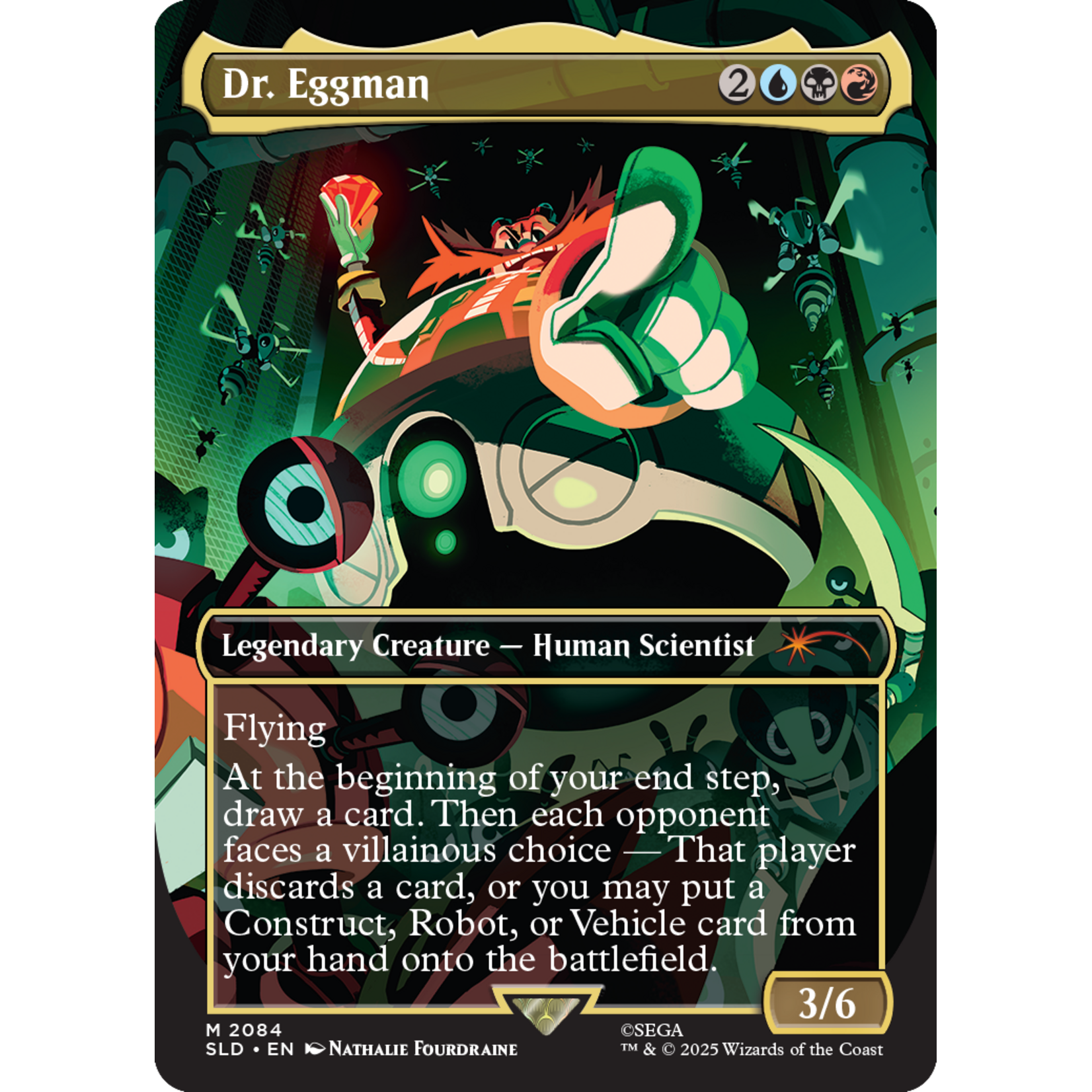 Wizards of the Coast Secret Lair x Sonic the Hedgehog Superdrop: Friends & Foes (Non-Foil)