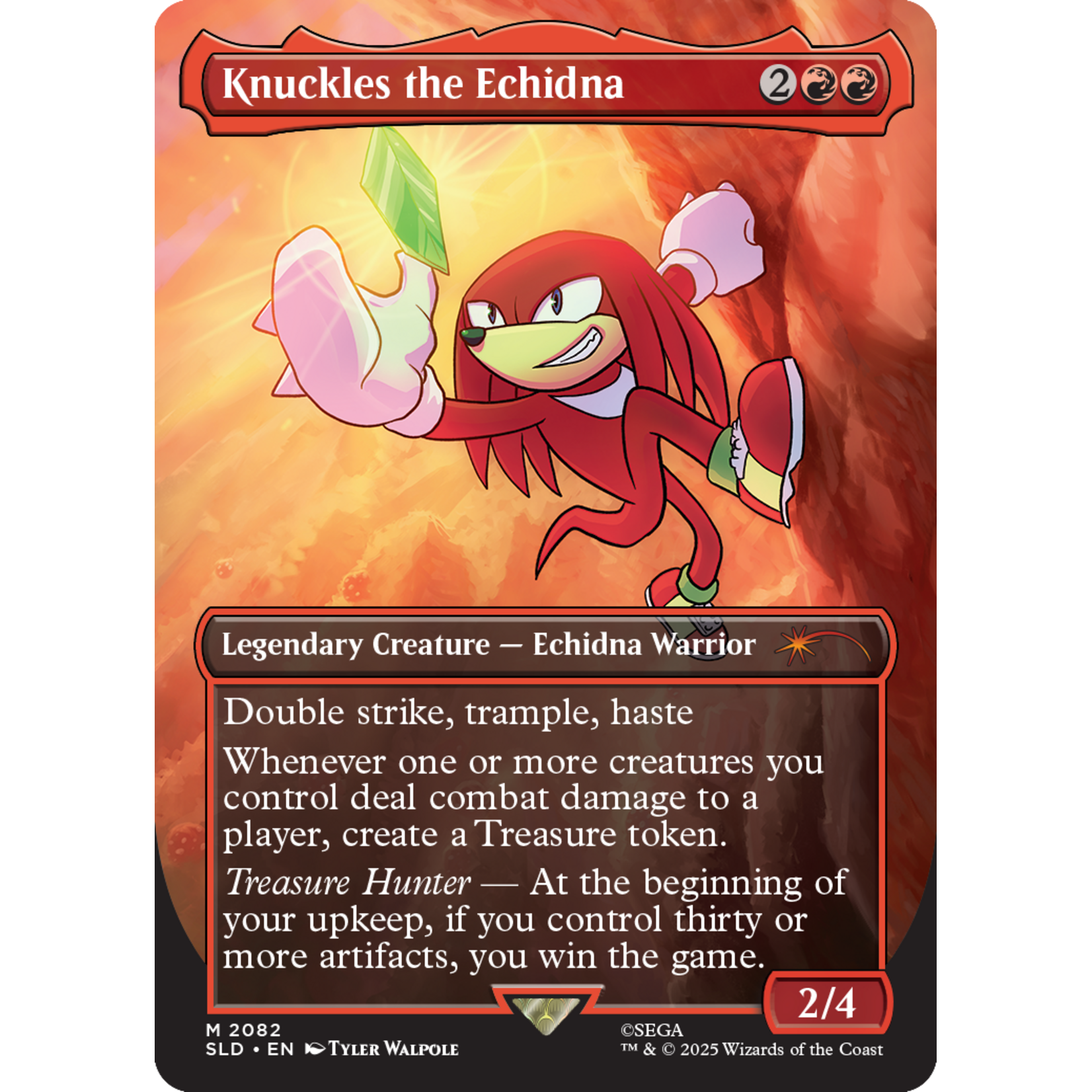 Wizards of the Coast Secret Lair x Sonic the Hedgehog Superdrop: Friends & Foes (Non-Foil)