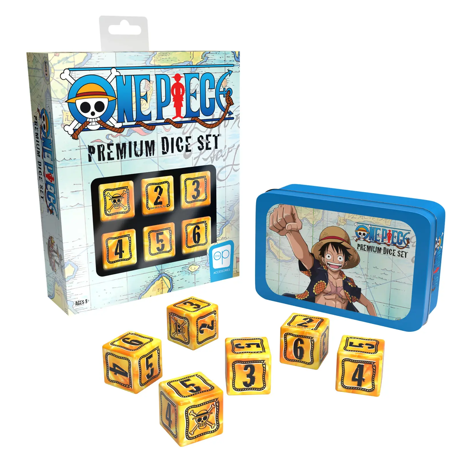 Dice Set: d6 One Piece Premium (6)