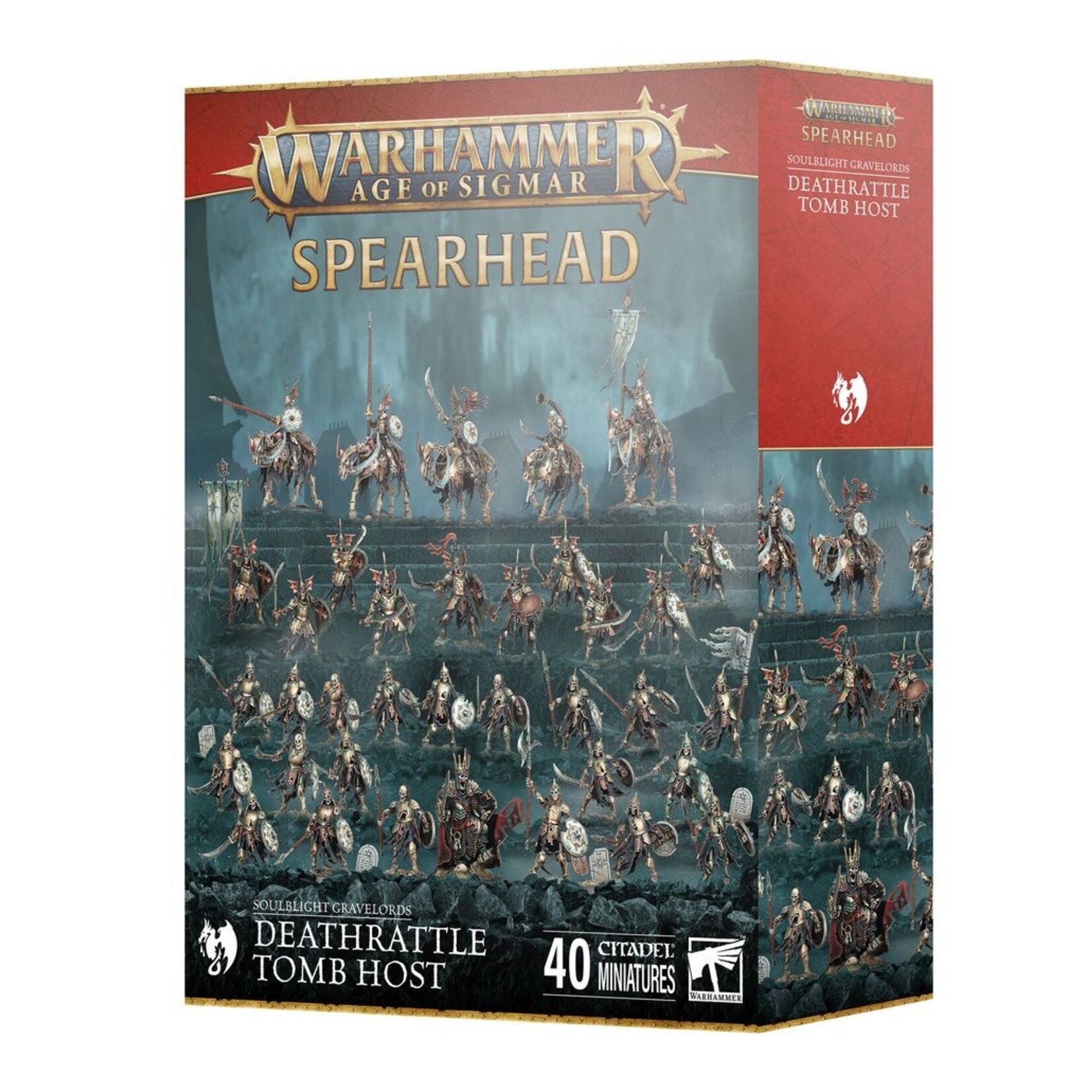 Games Workshop Spearhead: Sourblight Gravelords: Deathrattle Tomb Host