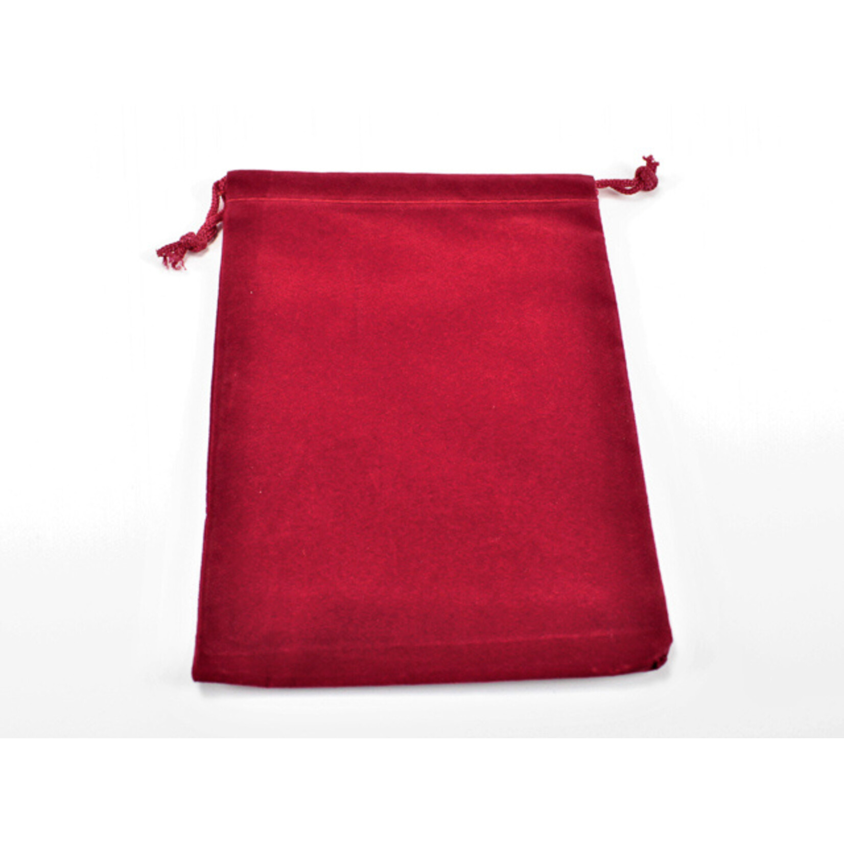 Chessex Dice Bag Suedecloth (L) Red 5" x 7 1/2" velvet