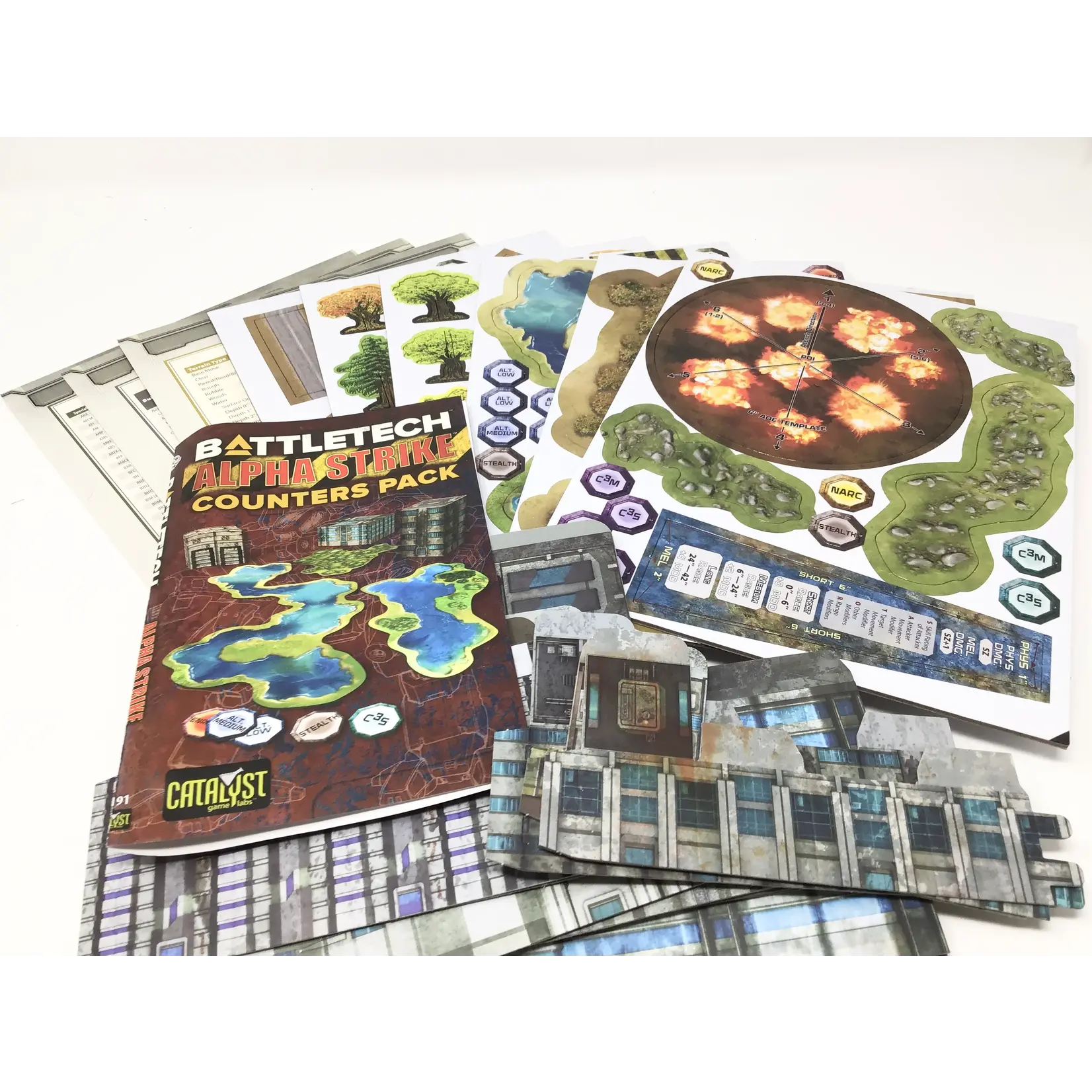 CATALYST GAME LABS BattleTech: Alpha Strike - Counters Pack