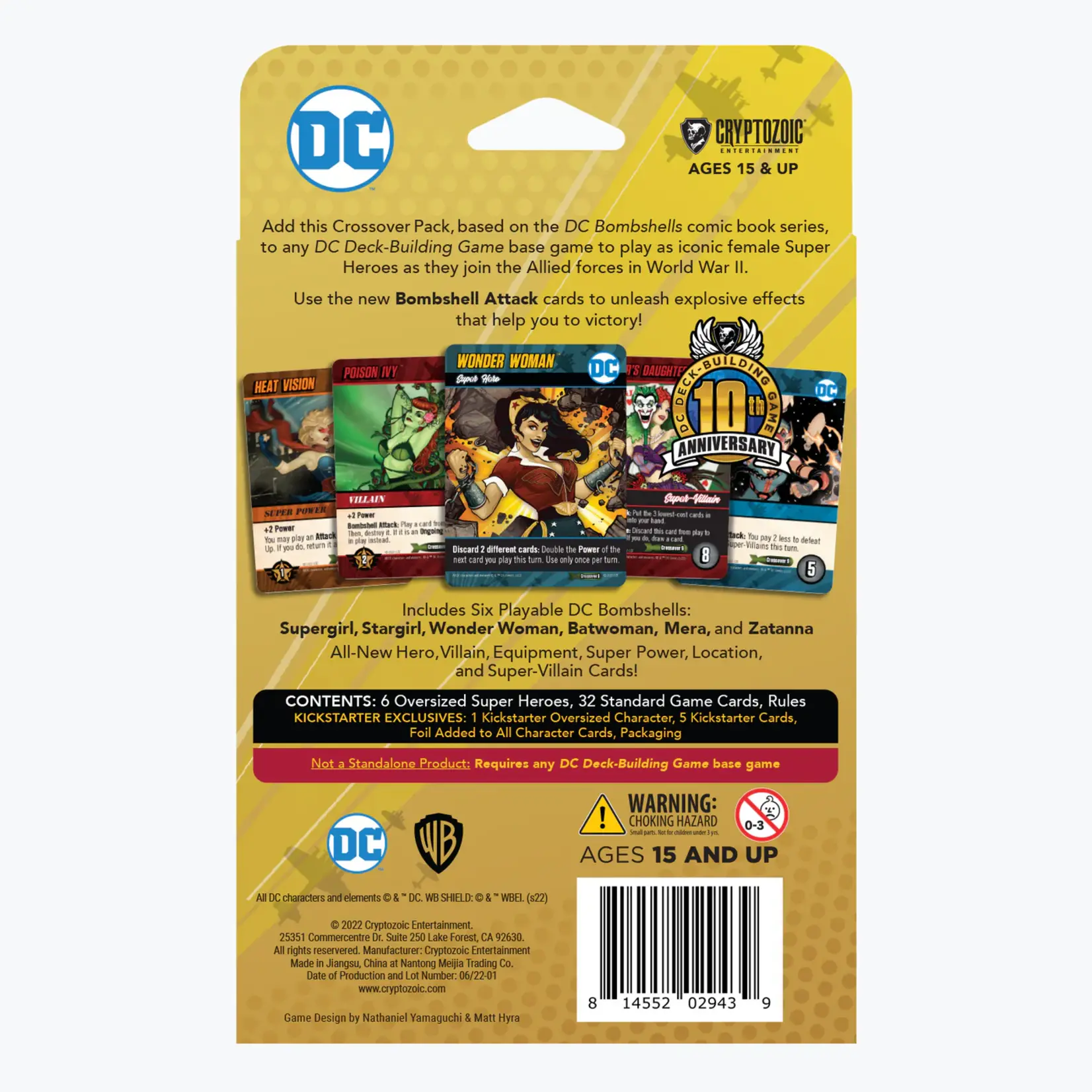 Cryptozoic DC Comics DBG: Bombshells