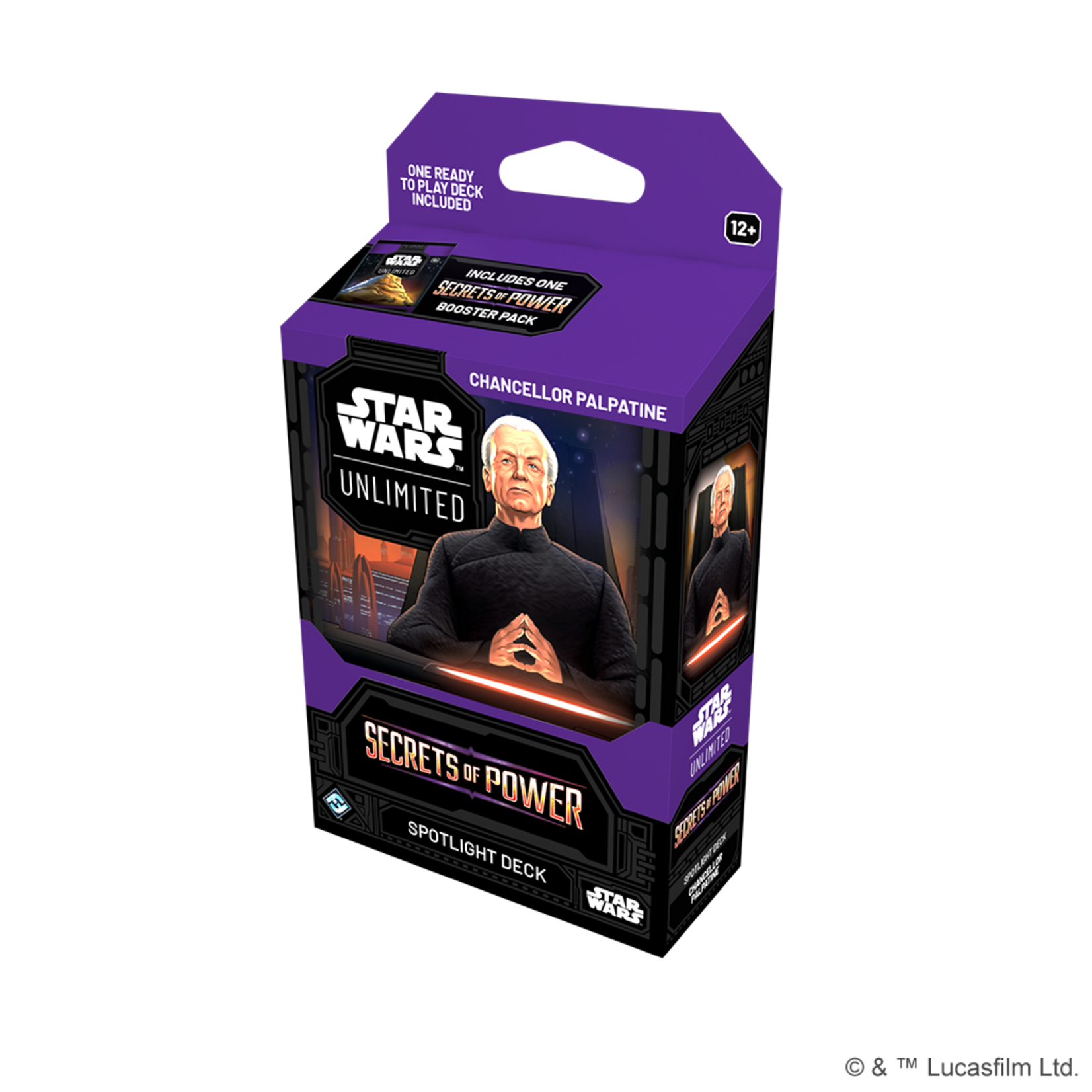 Fantasy Flight Games Star Wars: Unlimited - Secrets of Power: Spotlight Deck - Palpatine