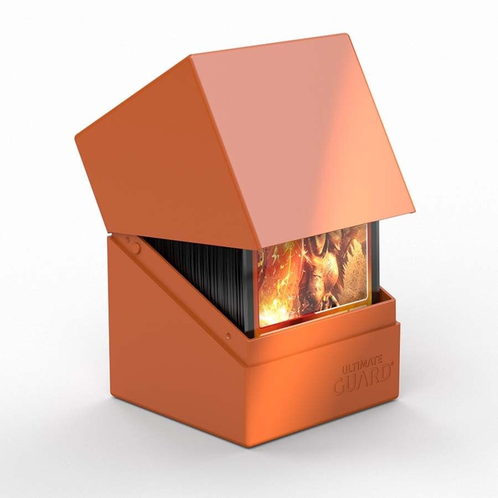 Ultimate Guard Deck Case 100 Boulder: Solid Orange