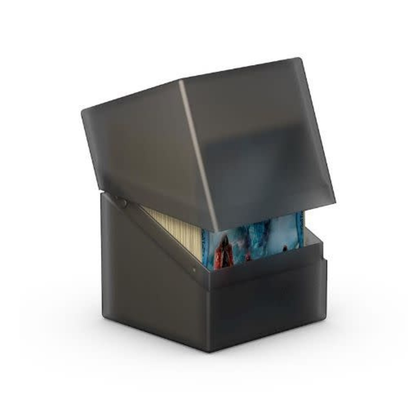 Ultimate Guard Deck Case 100 Boulder: Clear Onyx