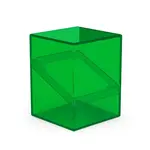 Ultimate Guard Deck Case 100 Boulder: Clear Emerald