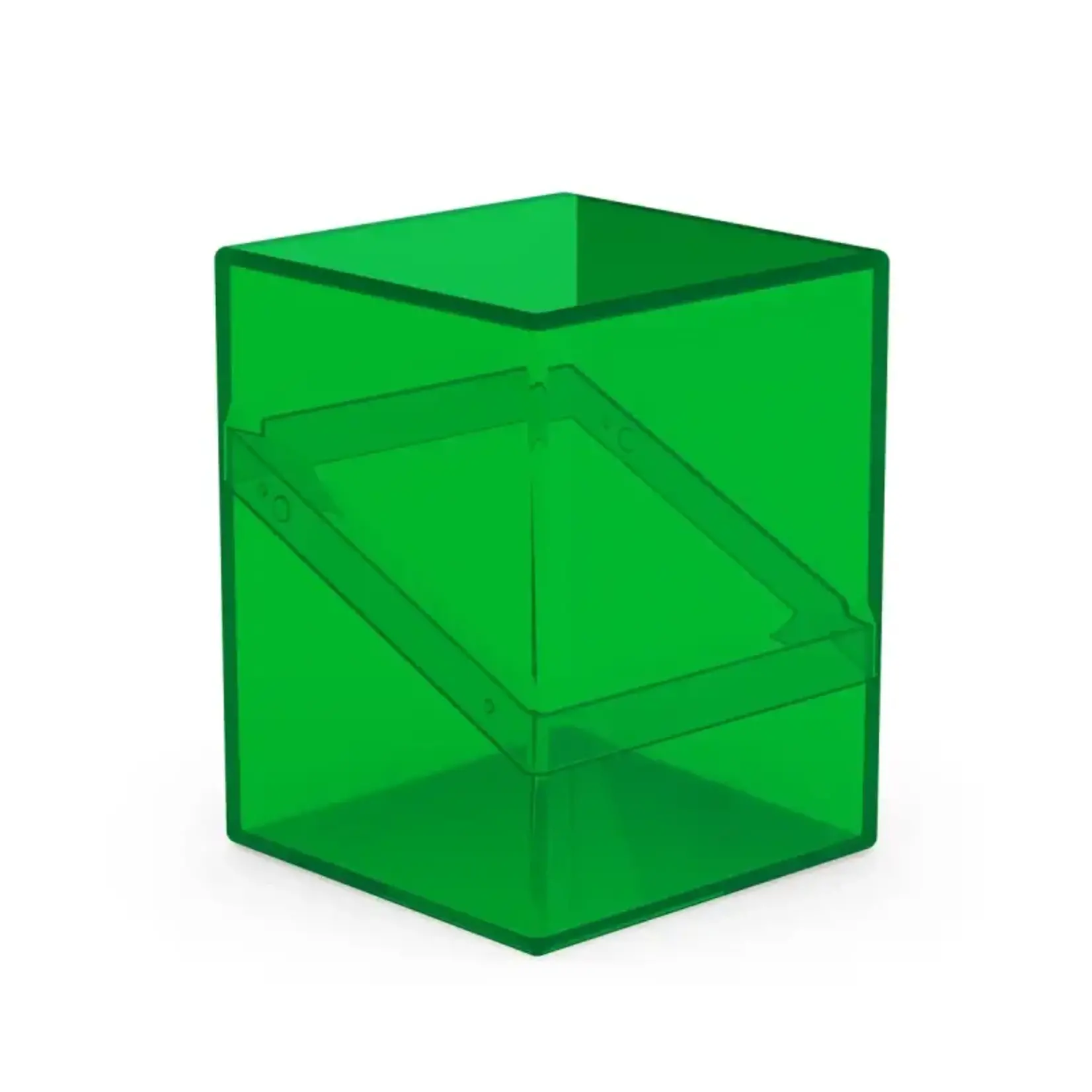 Ultimate Guard Deck Case 100 Boulder: Clear Emerald