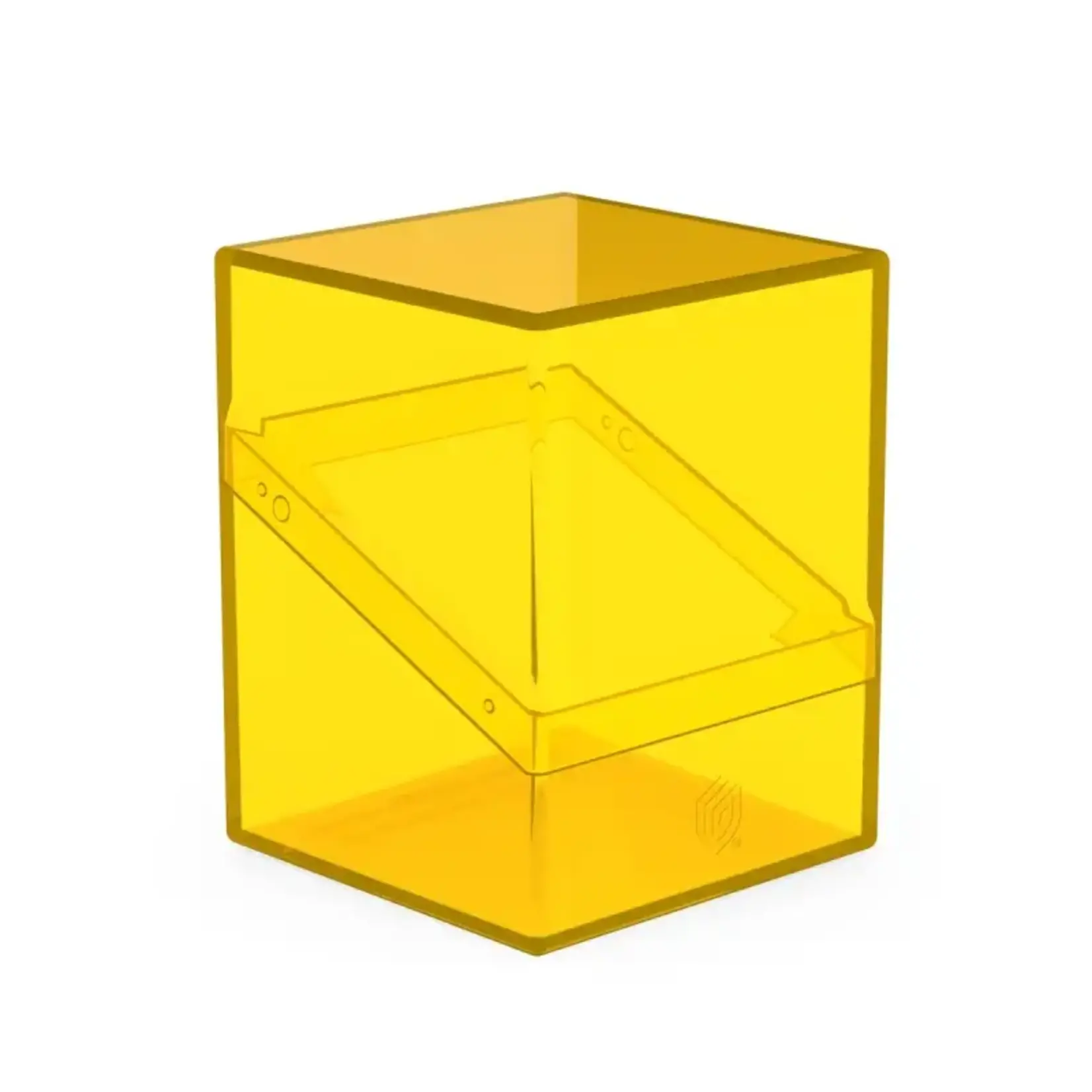 Ultimate Guard Deck Case 100 Boulder: Clear Amber