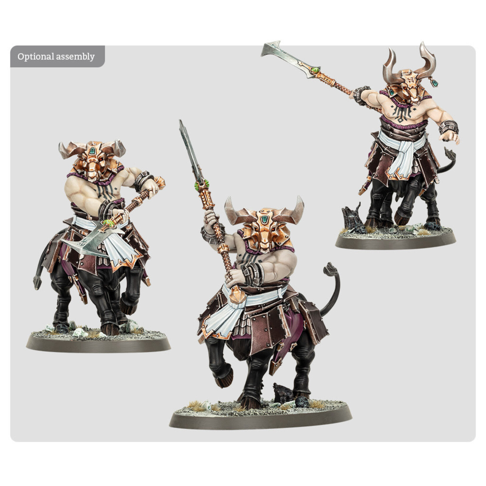 Games Workshop Helsmiths Of Hashut: Bull Centaurs